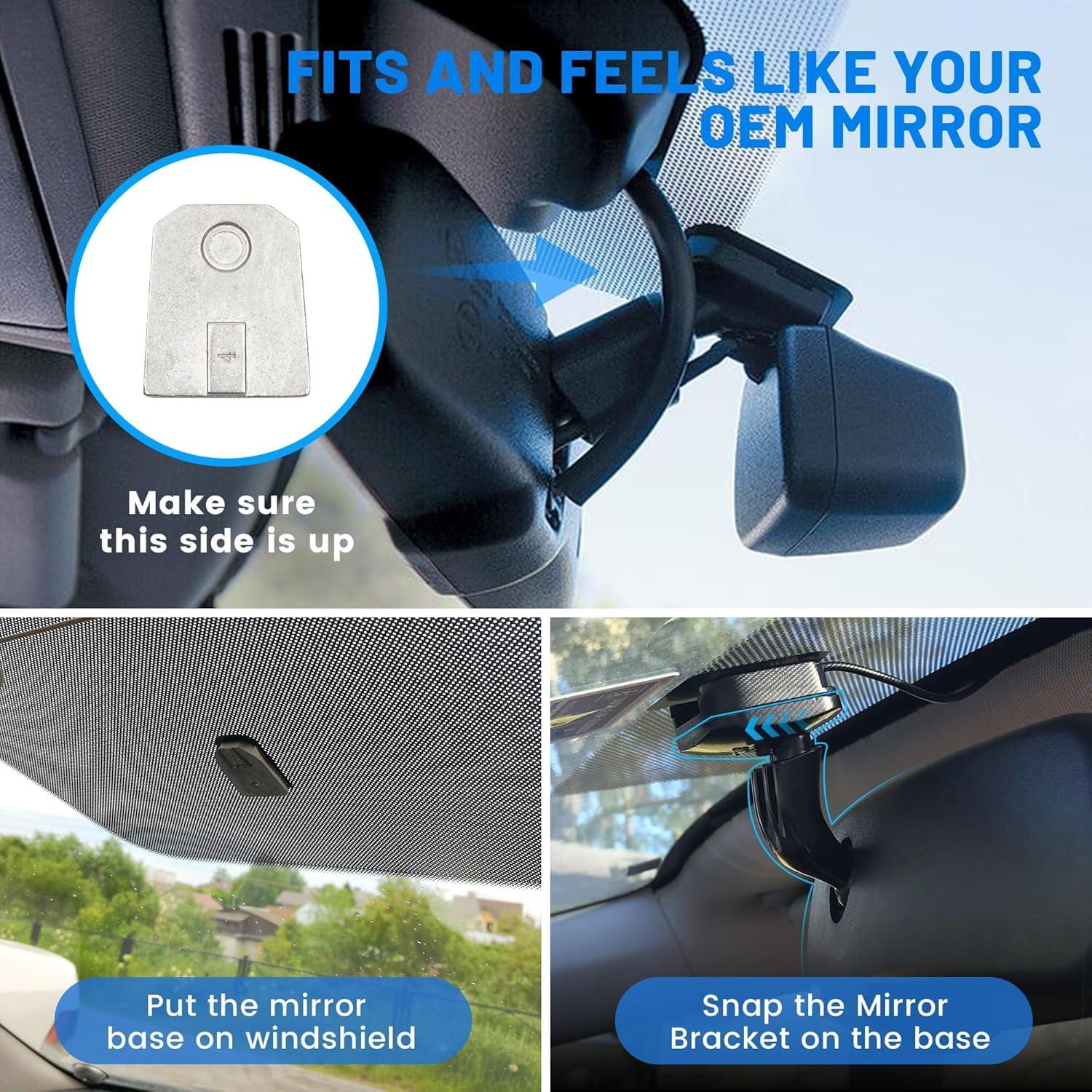 Monitor Espejo Retrovisor EWAY 4.3" LCD para Cámara de Respaldo