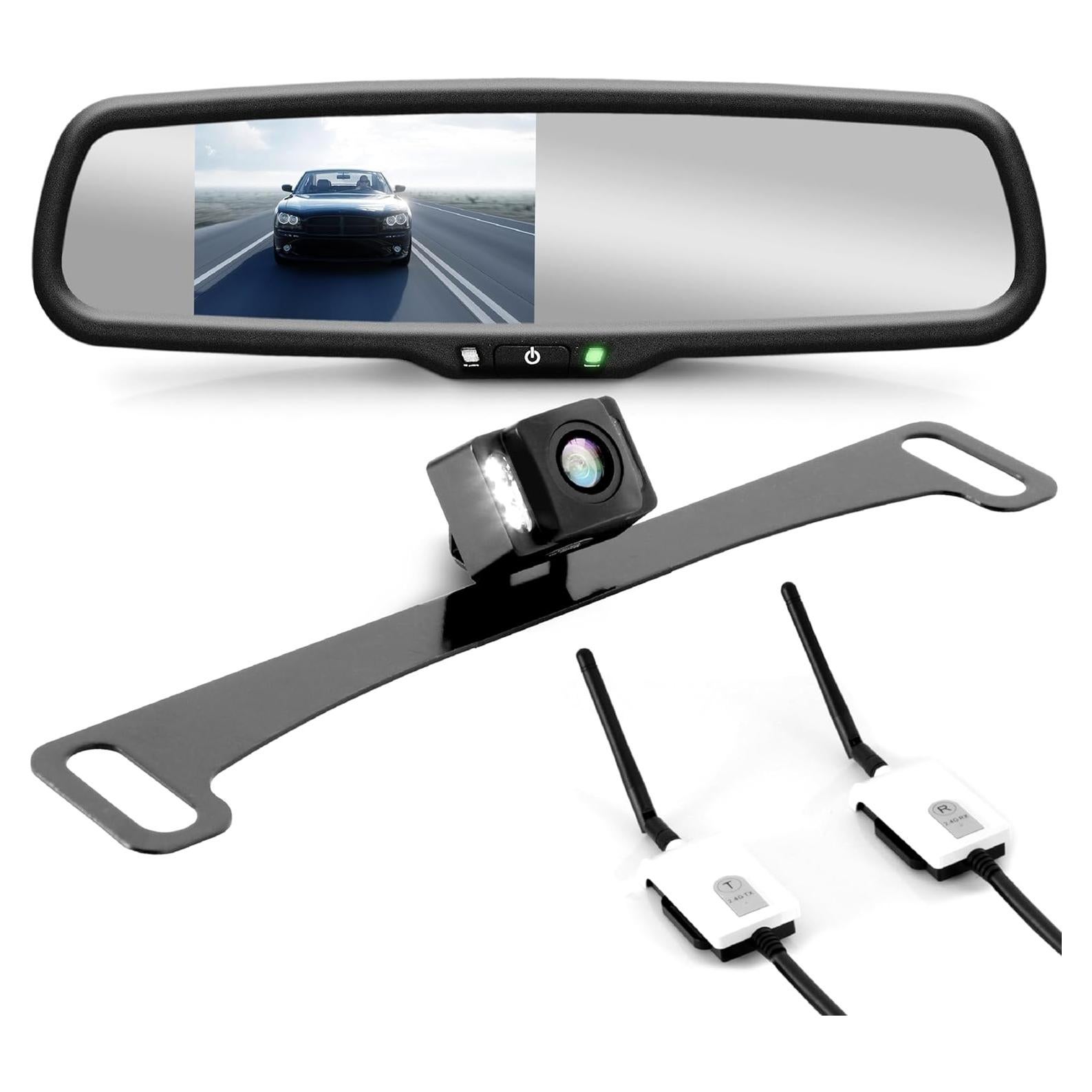 Cámara de Respaldo Inalámbrica Pyle PLCM4590WIR 4.3" LCD