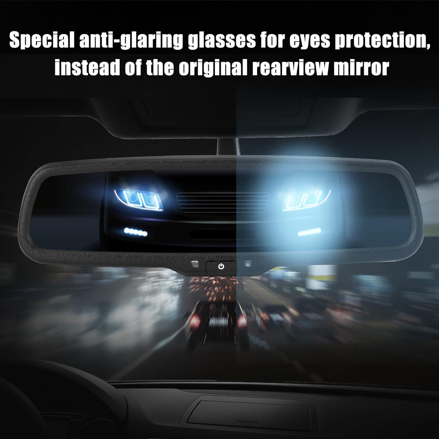 Monitor Retrovisor Tbest 4.3" con Atenuación Automática HD