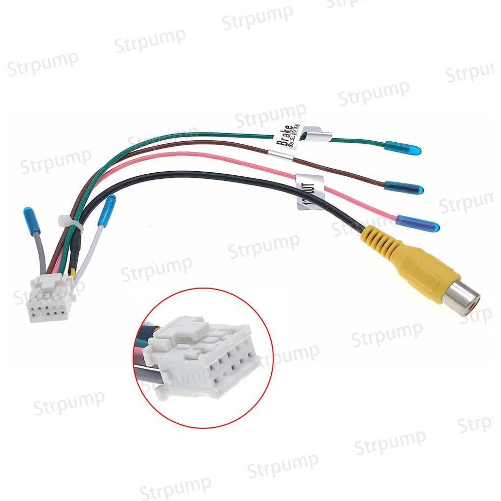 Adaptador de entrada de cámara trasera Strpump 16 pines