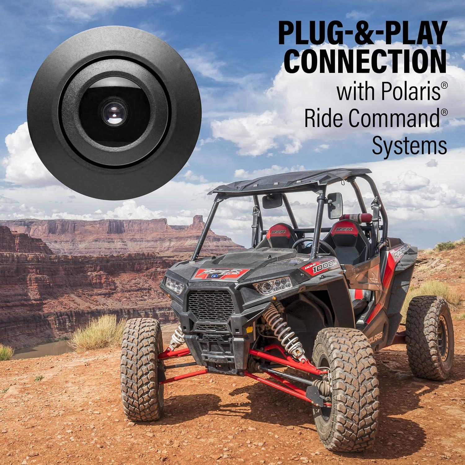 Cámara de Respaldo BOSS POLCAM IPX6 para Polaris RZR