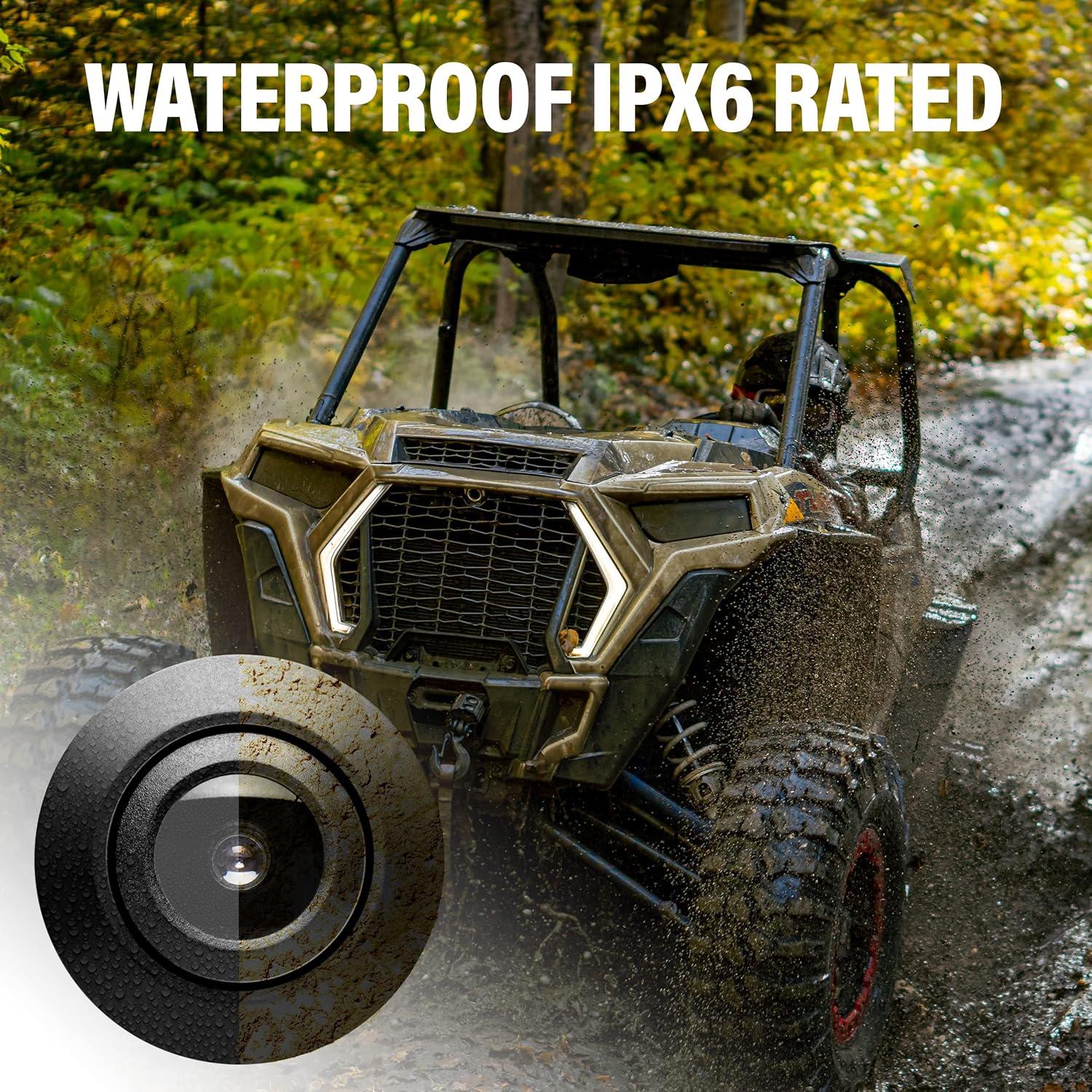 Cámara de Respaldo BOSS POLCAM IPX6 para Polaris RZR