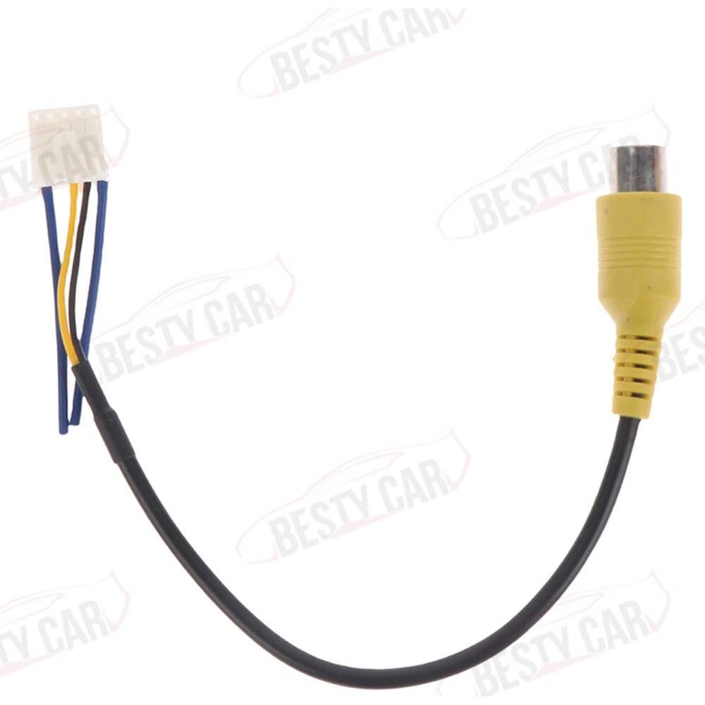 Cable de Cámara de Respaldo Bestycar para Radio Android 16 Pines