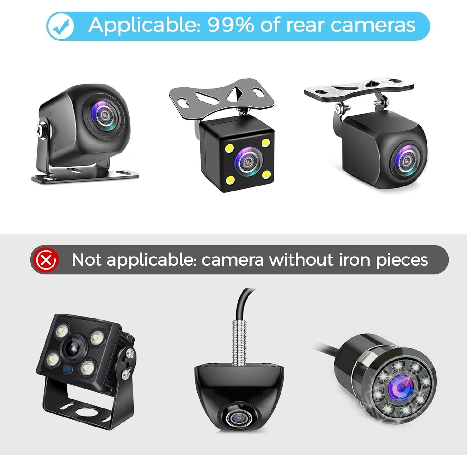 Soporte de Cámara Trasera Pixelman Universal Ajustable 2 Pcs