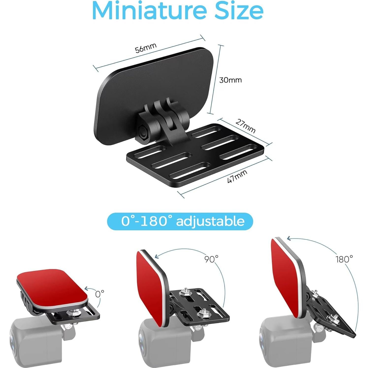 Soporte de Cámara Trasera Pixelman Universal Ajustable 2 Pcs