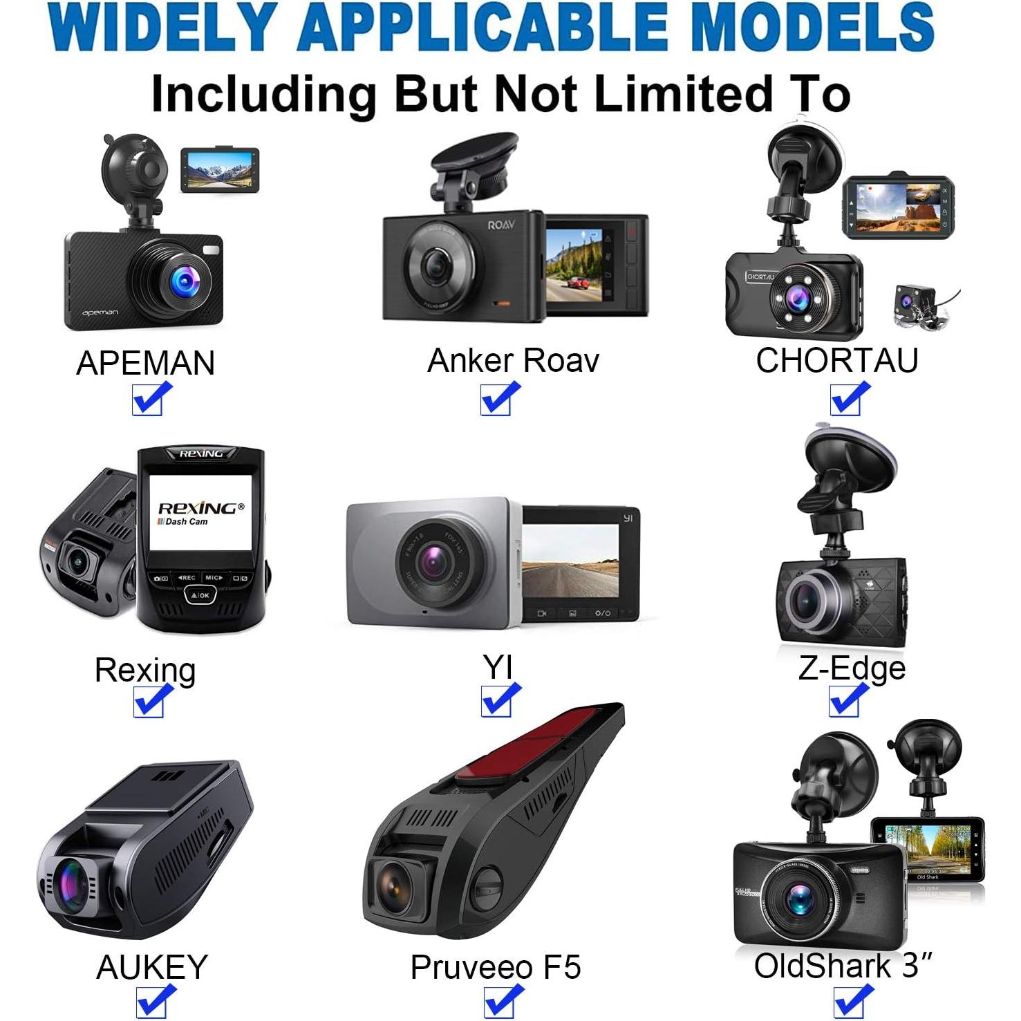 Soporte Universal para Cámara de Tablero Anumit 1058 - Negro