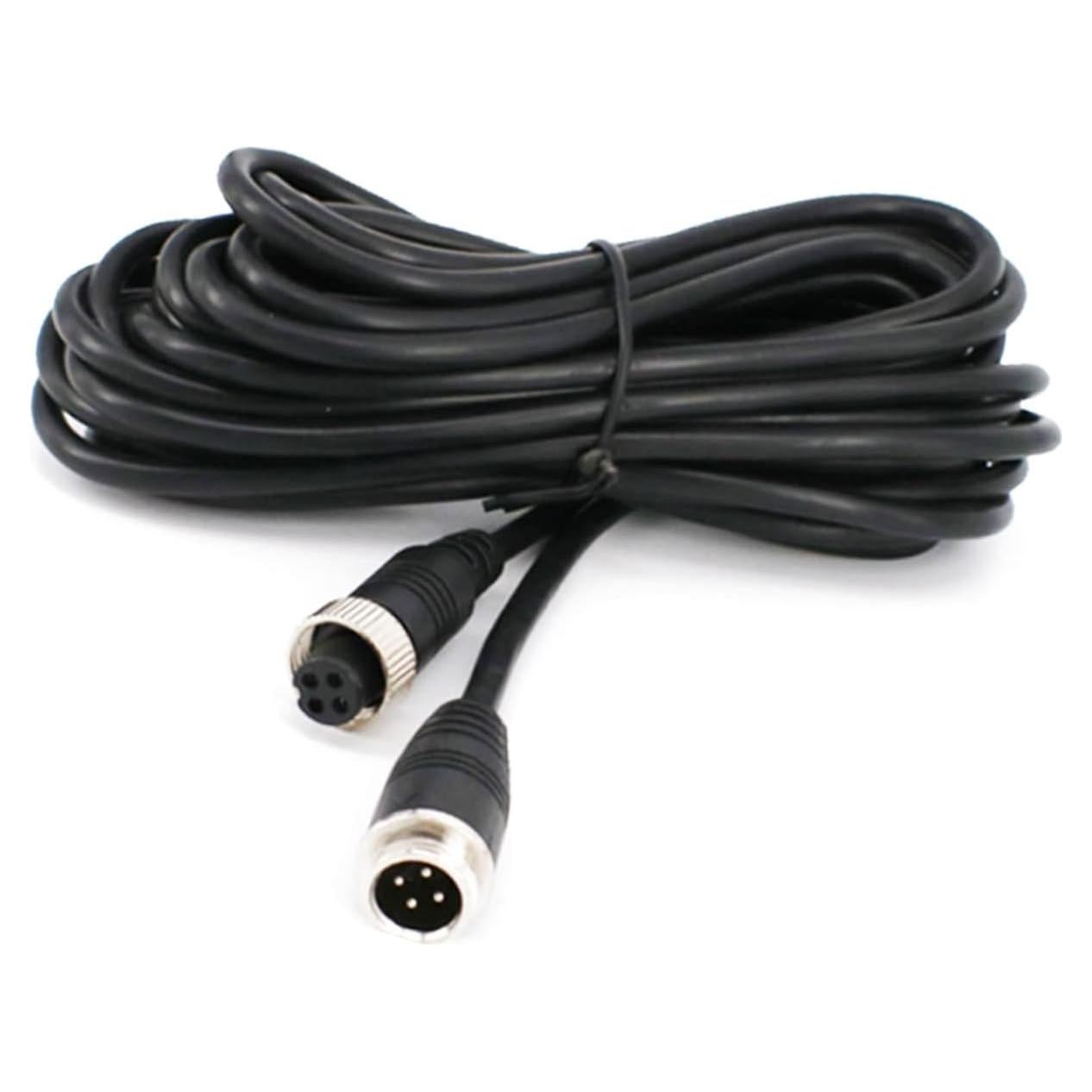 Cable de Extensión de Video de Aviación PEN 5M 4 Pines Impermeable