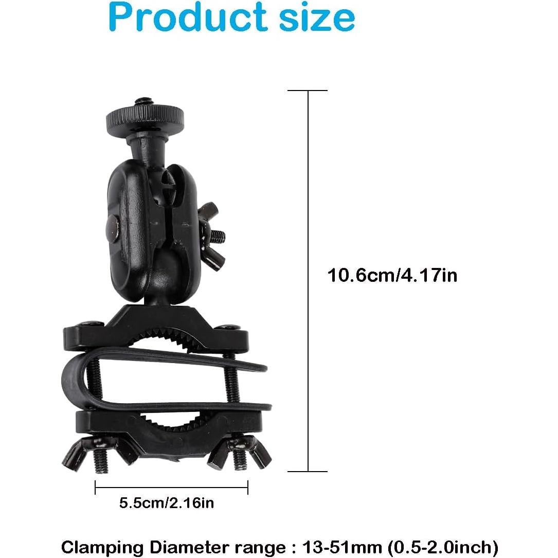 Soporte de Espejo Retrovisor PellKing para Cámaras de Acción