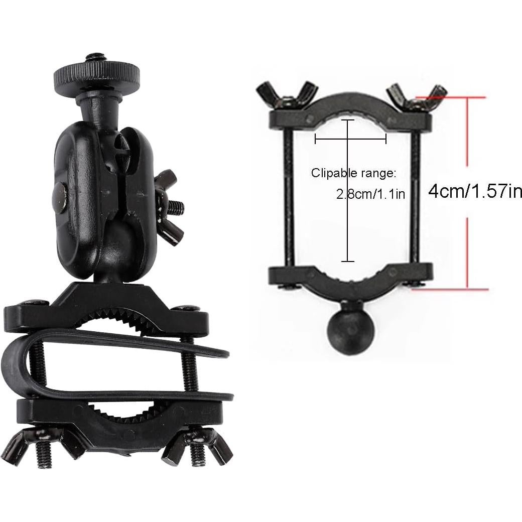 Soporte de Espejo Retrovisor PellKing para Cámaras de Acción