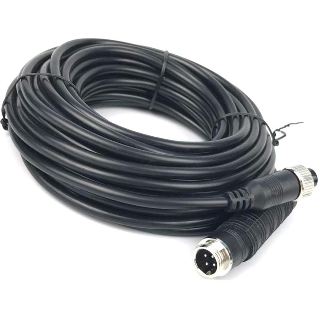 Cable de Video 4 Pines 10M Lapetus para Cámara de Respaldo
