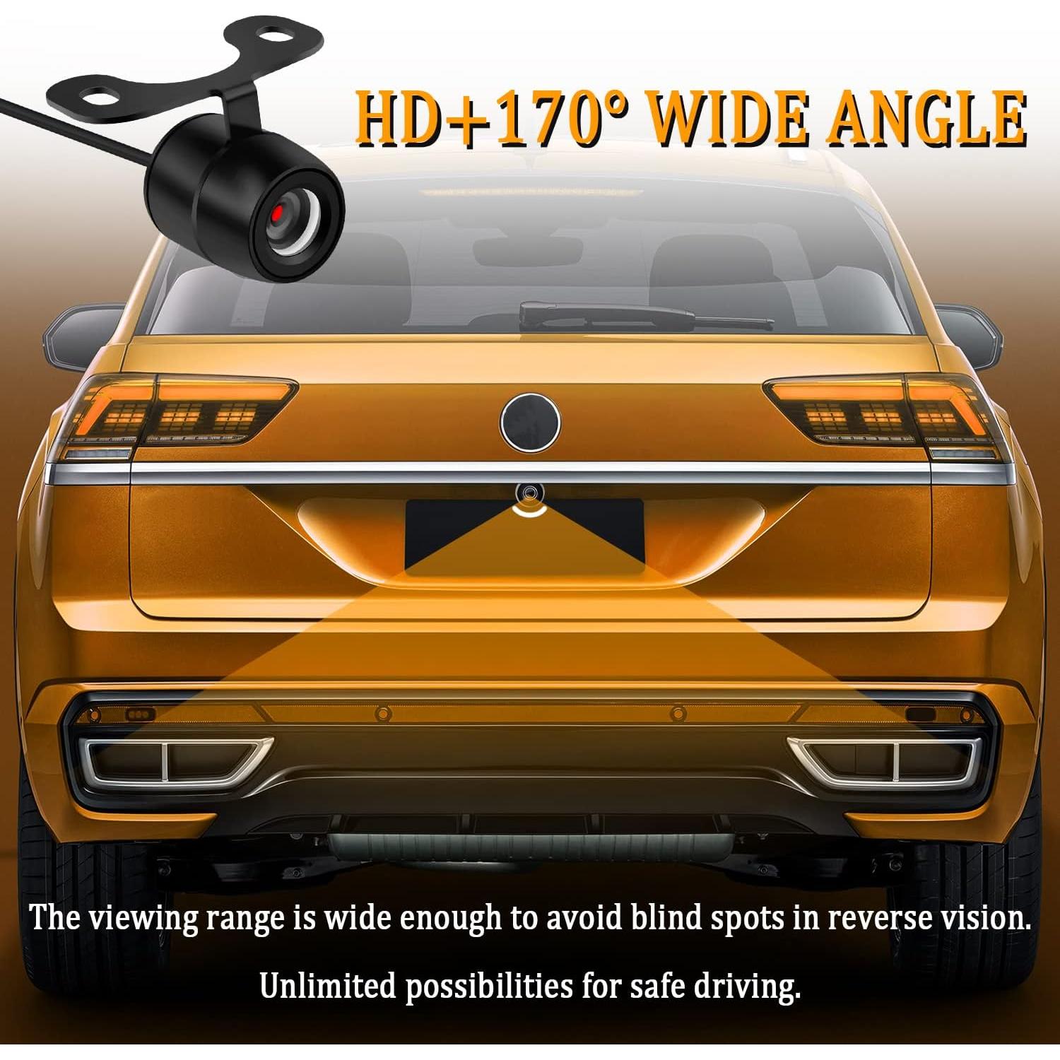 Cámara de Reversa IHOTDER Universal HD 170° Impermeable