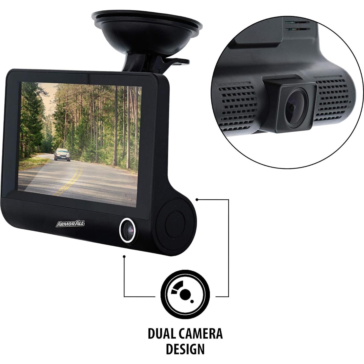 Cámara de tablero doble lente Xtreme Armor All 1080P