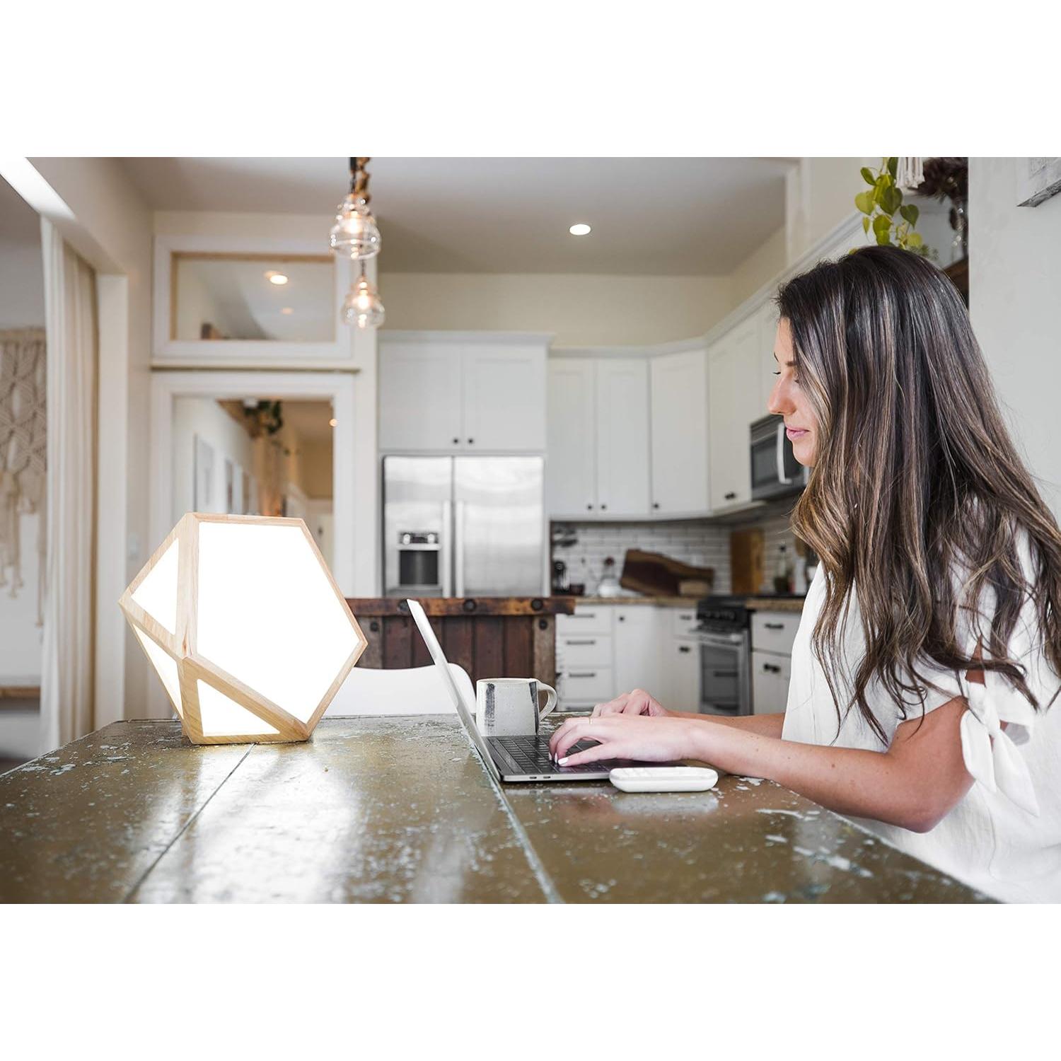 Lámpara de Terapia de Luz Sunrise Sensations 10,000 LUX Ajustable