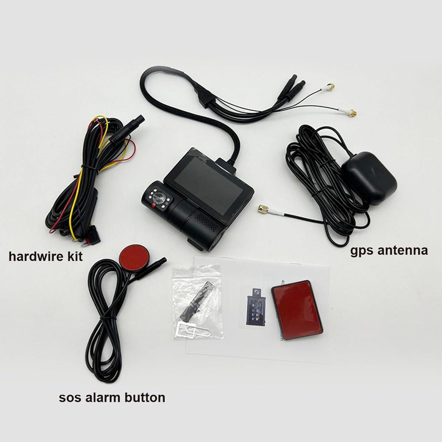 Cámara de Tablero Inteligente 4G LTE SZSHUFEN con GPS y Dual Lens