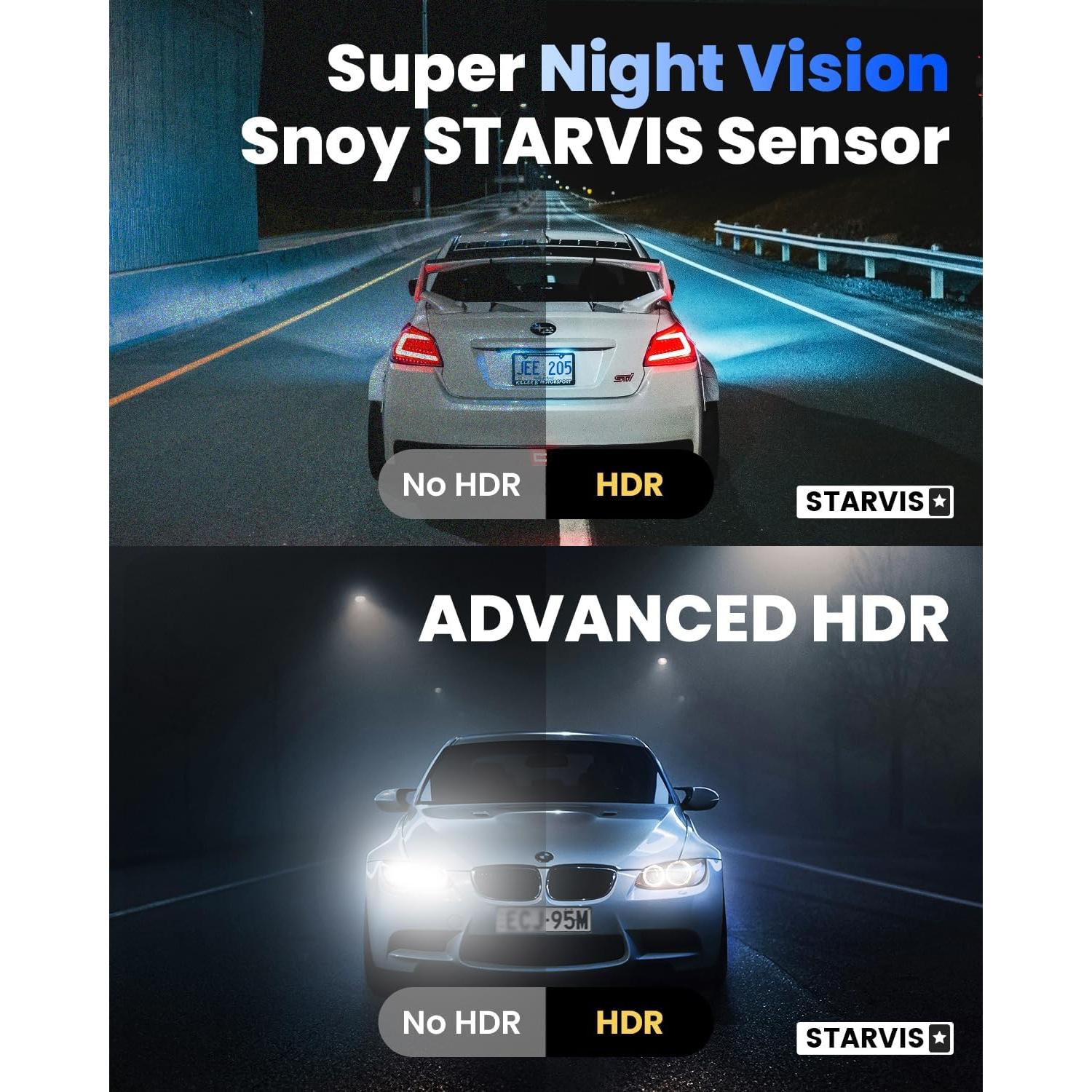 Cámara Dash 4K COOLCRAZY N8pro con GPS y WiFi 5G