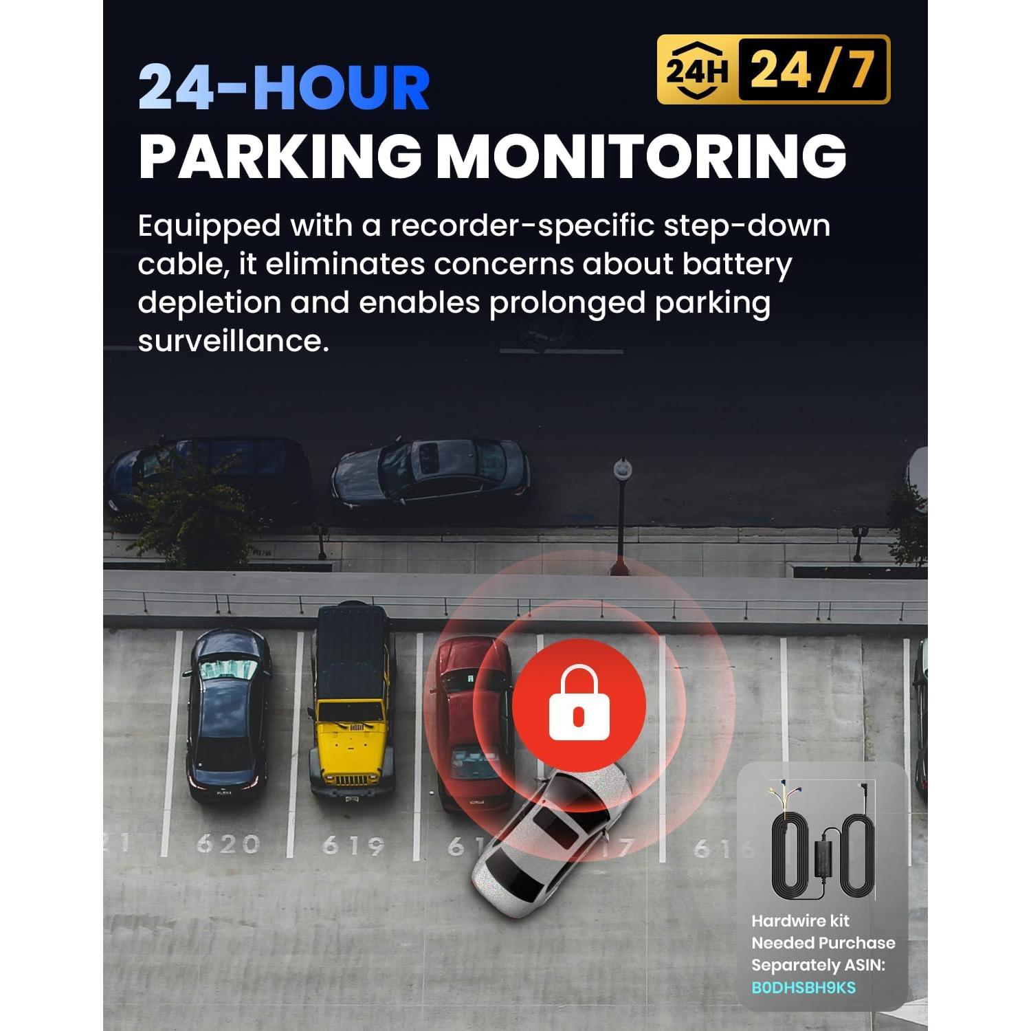 Cámara Dash 4K COOLCRAZY N8pro con GPS y WiFi 5G