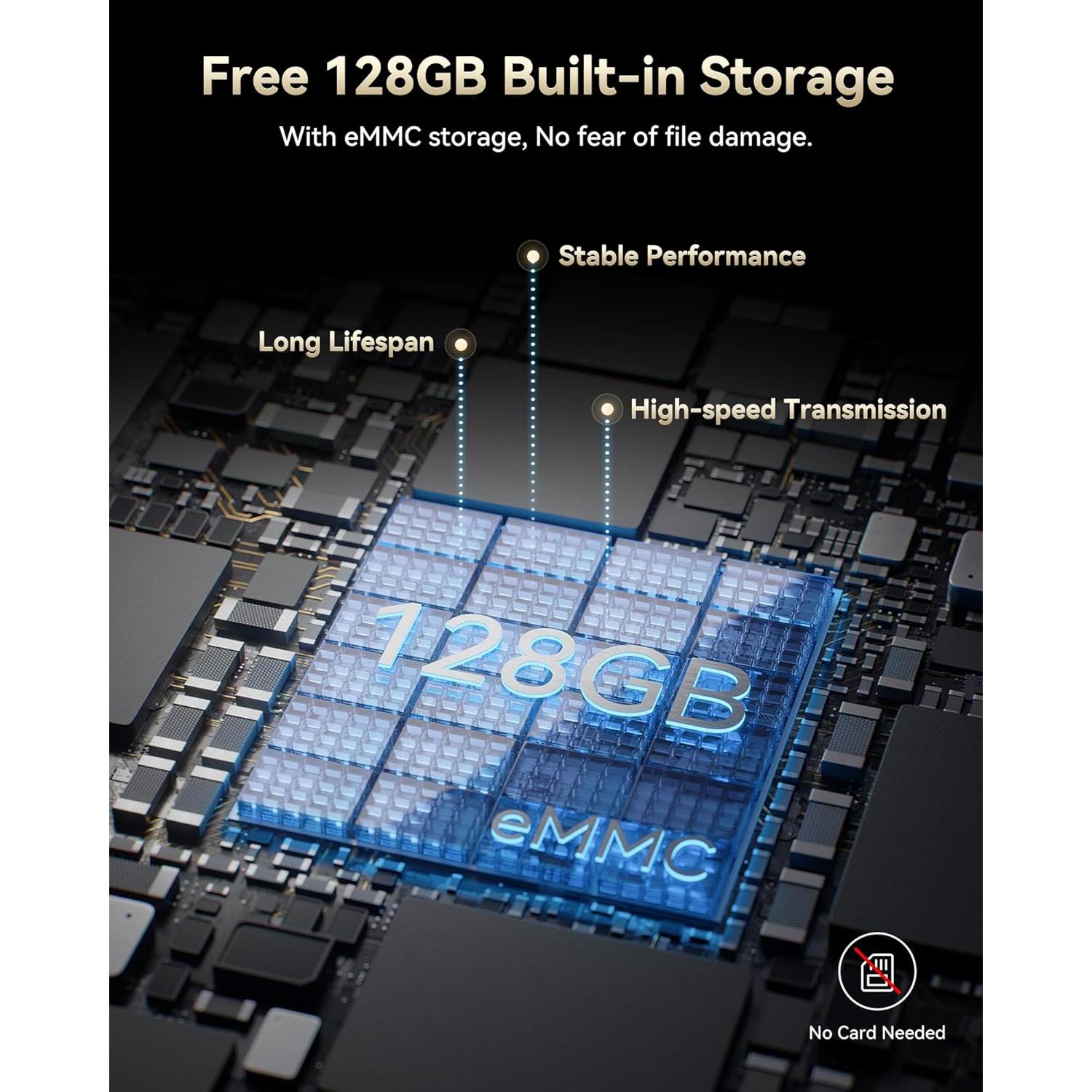 Cámara de Tablero REDTIGER F77 4K Delantera y Trasera 128GB