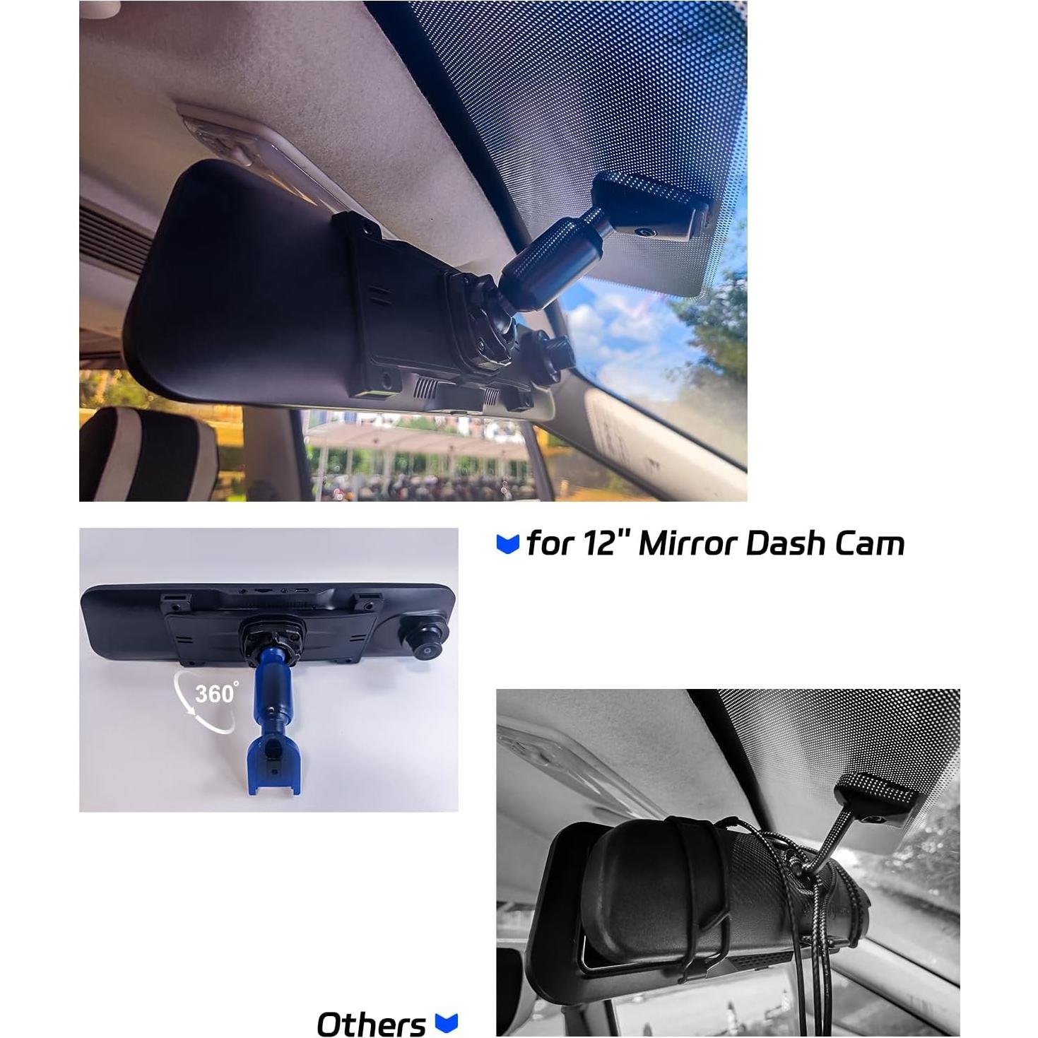 Soporte Pelsee para Cámara de Espejo 12" - Instalación Fácil