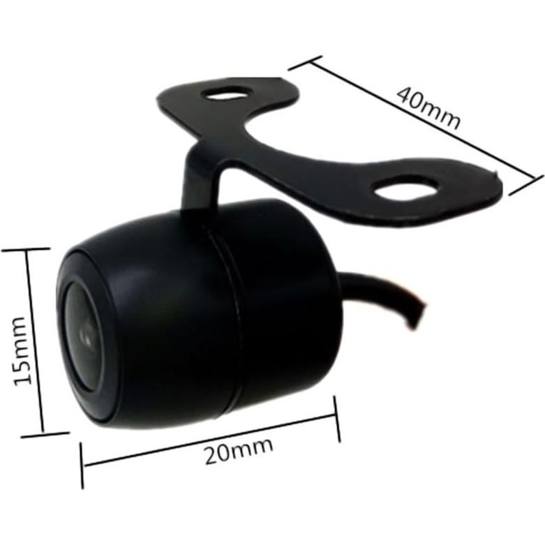 Kit Monitor Retrovisor 4.3" + Cámara Inversa Mini Impermeable