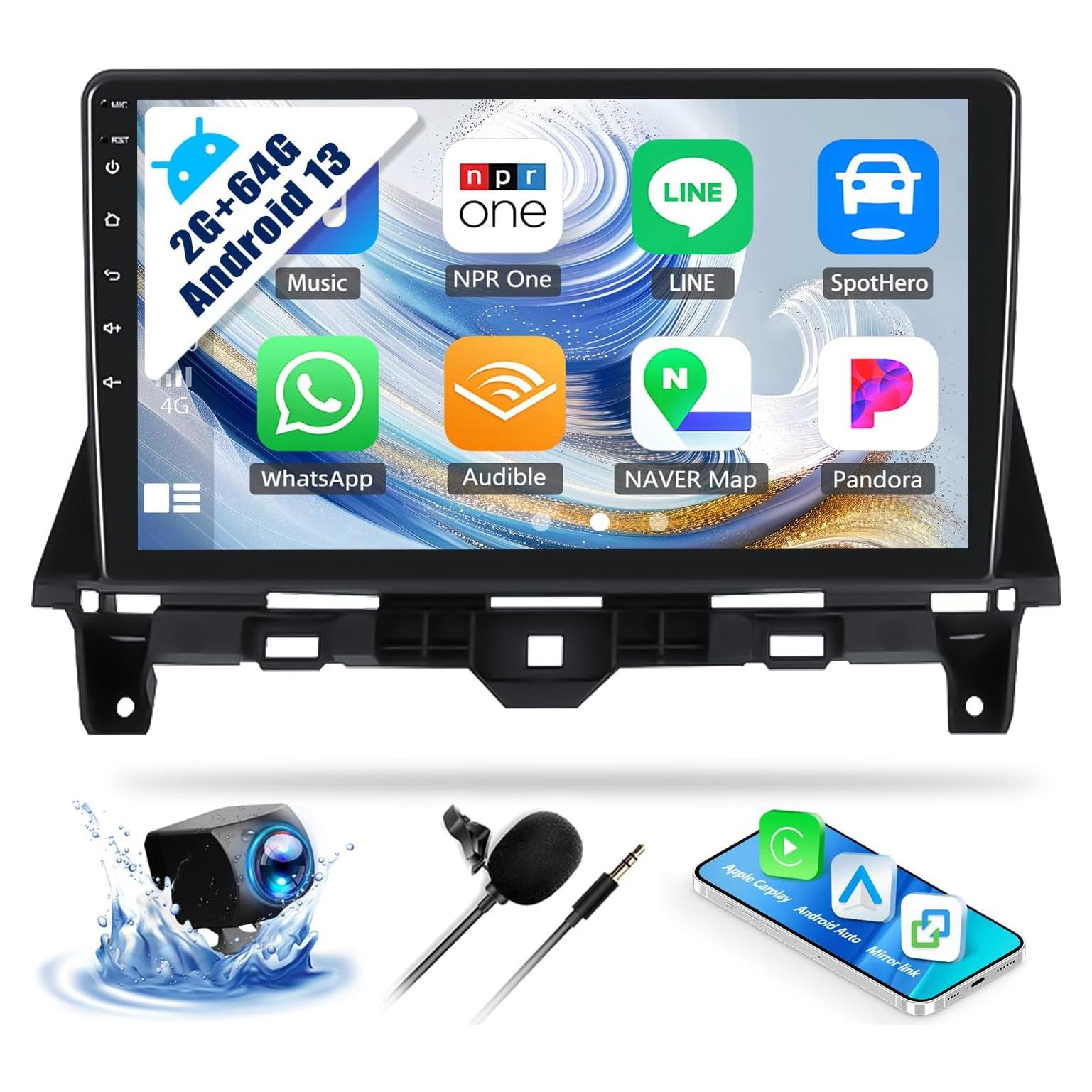 Estéreo de Coche Android 2G+64G SIXWIN para Honda Accord 2008-2013