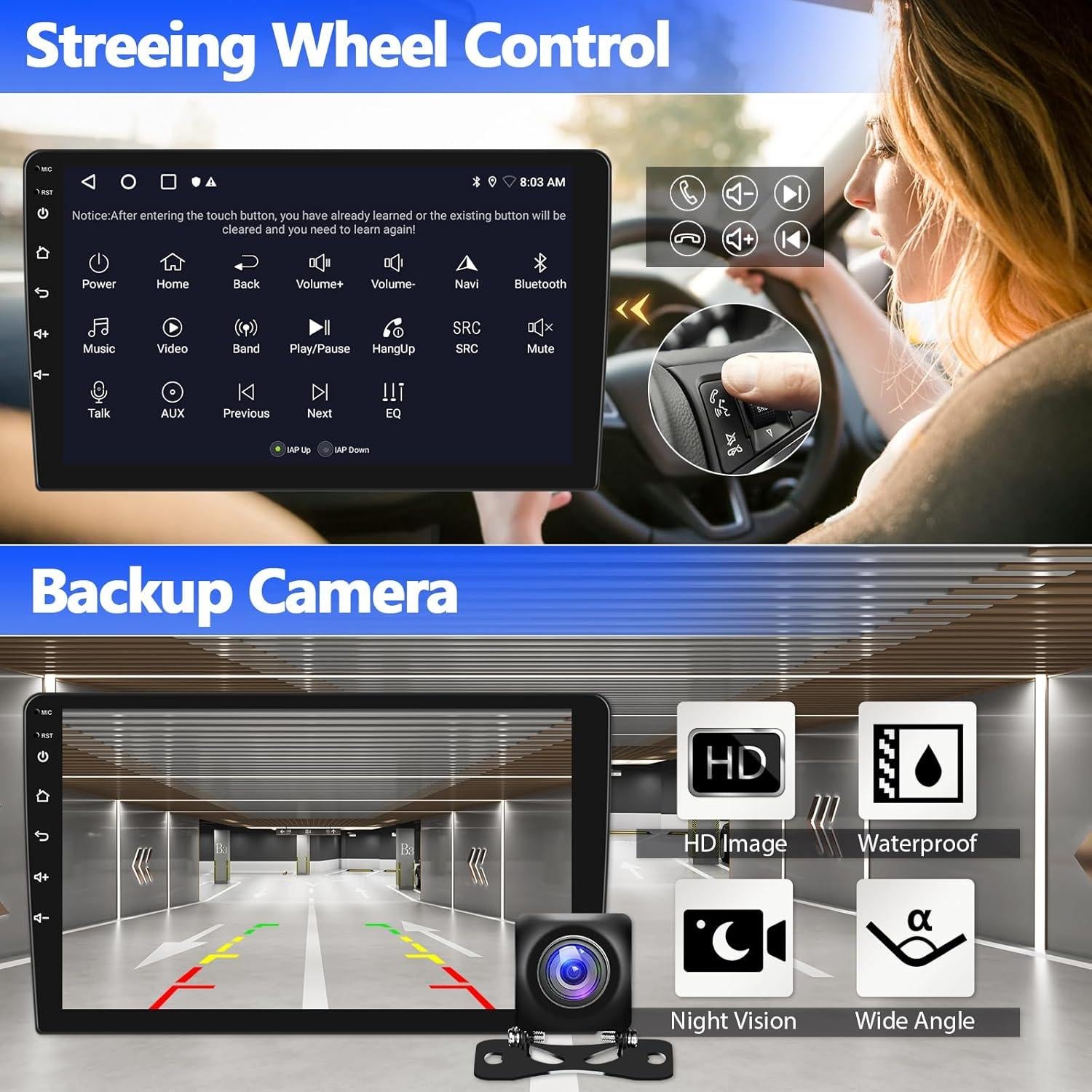 Estéreo de Coche Android 2G+64G SIXWIN para Honda Accord 2008-2013