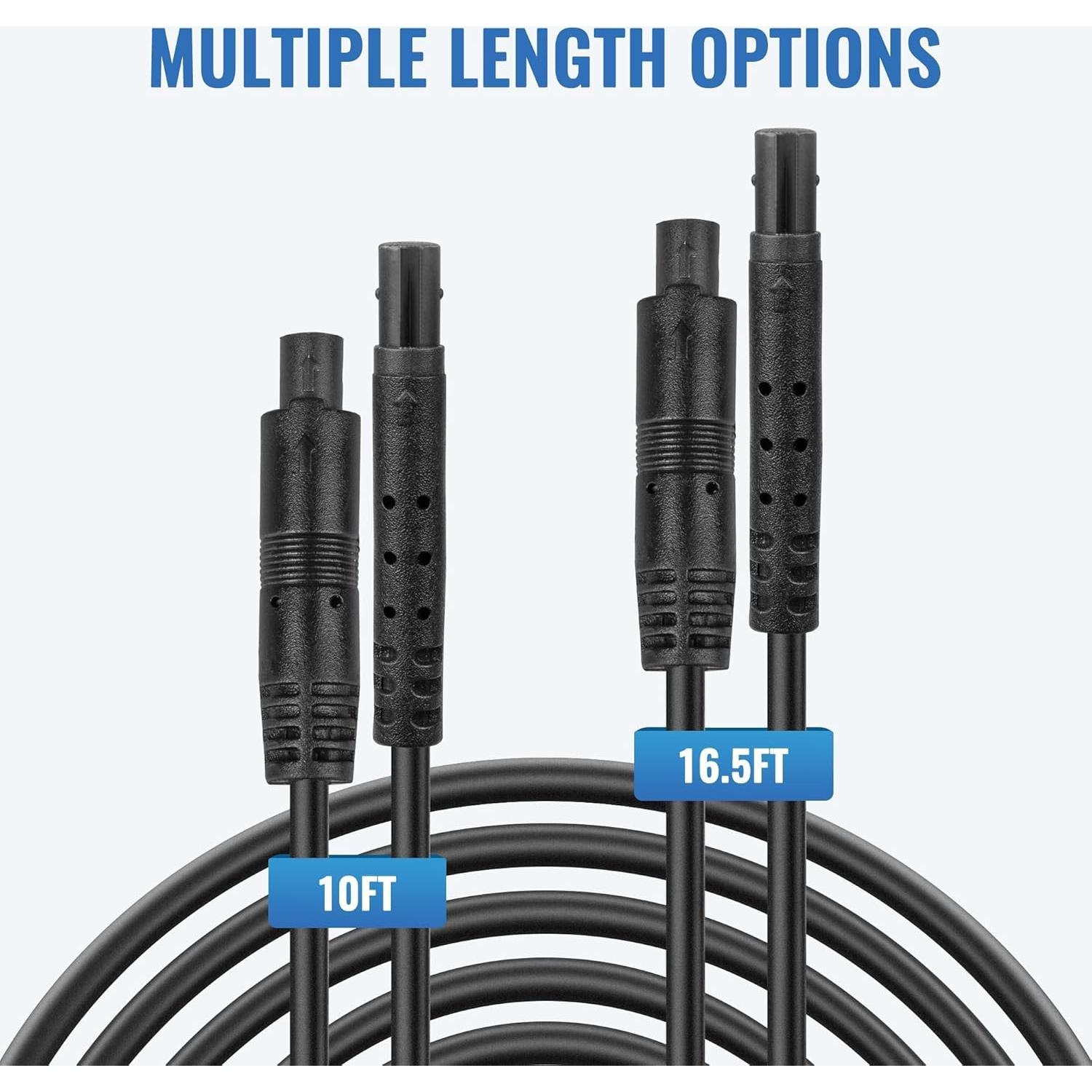 EWAY Cable de Extensión 4 Pines 3M para Cámara de Respaldo