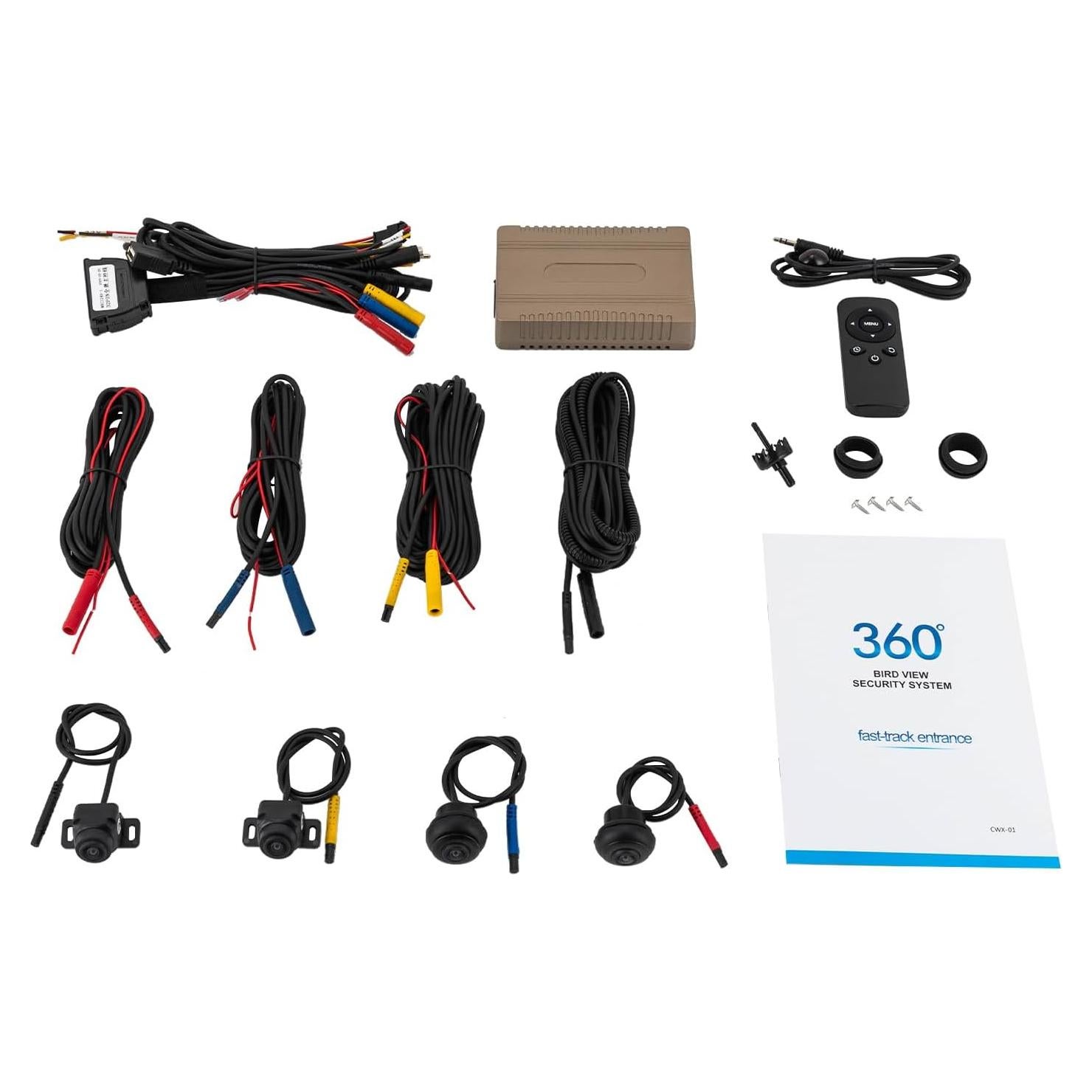 Sistema de Cámara de Vista Aérea 360° Dlinanta 720P Nocturna