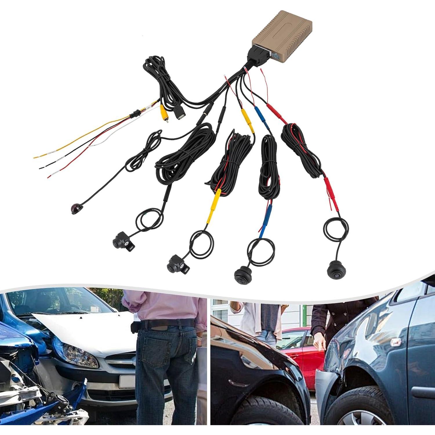 Sistema de Cámara de Vista Aérea 360° Dlinanta 720P Nocturna