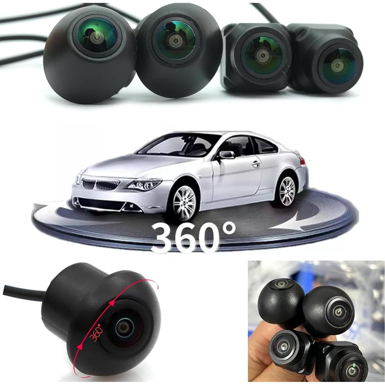 Cámara de Reversa Panorámica AHD 720P/1080P YJLSDZ 360°