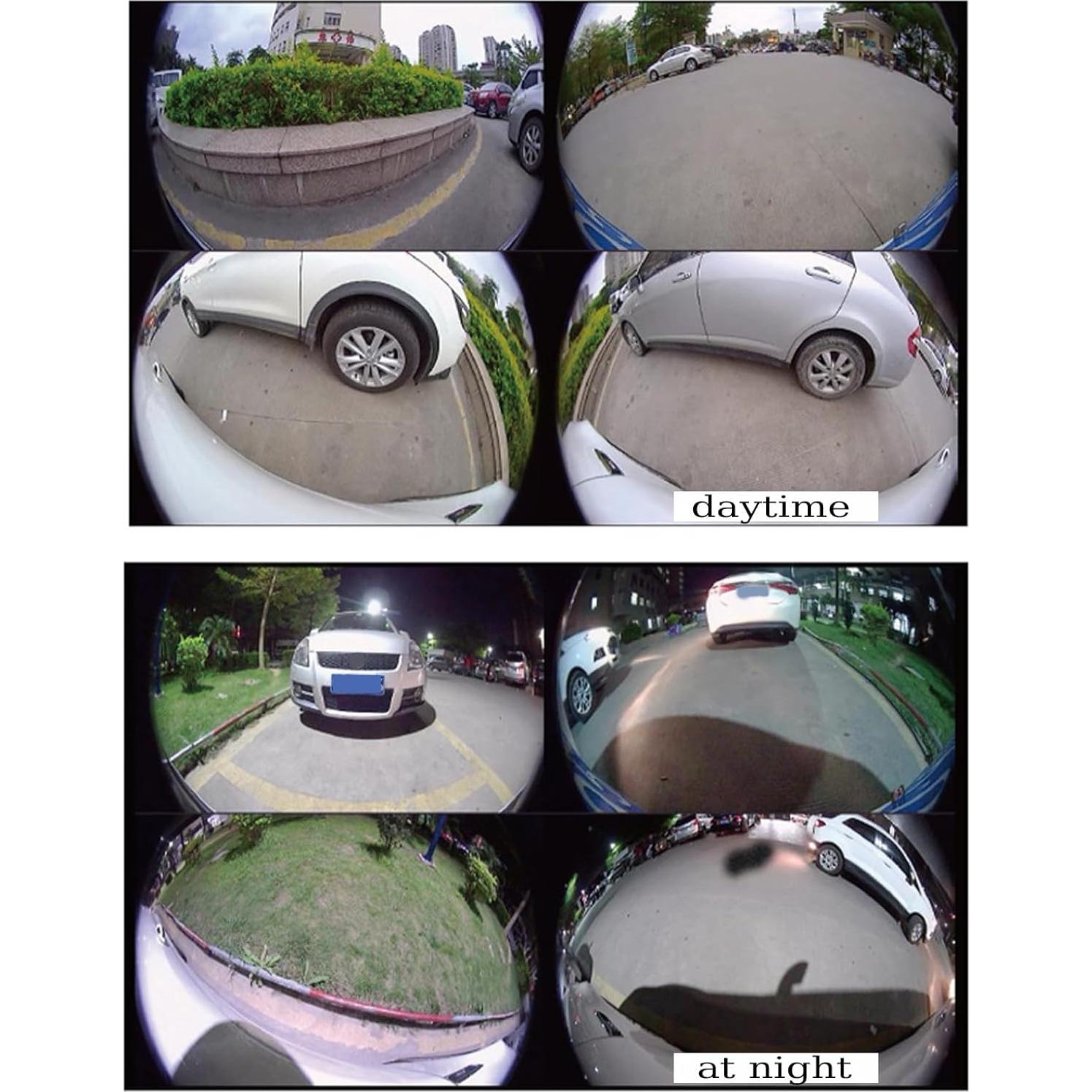 Cámara de Reversa Panorámica AHD 720P/1080P YJLSDZ 360°