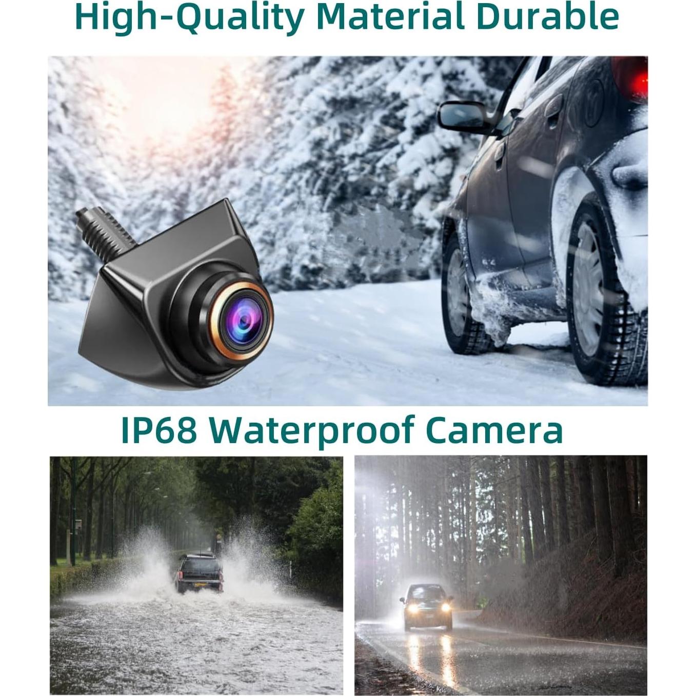 Cámara de Respaldo HD Epronic P1 360° Impermeable IP68K