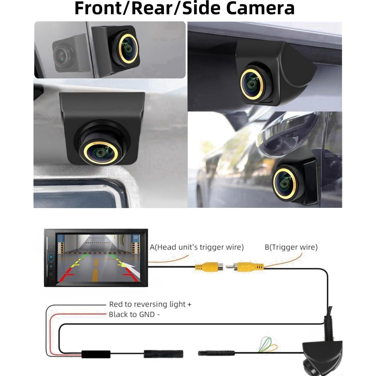 Cámara de Respaldo HD Epronic P1 360° Impermeable IP68K