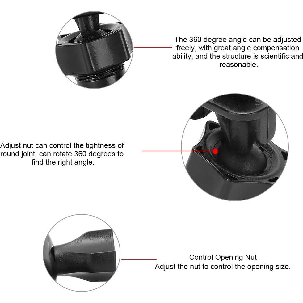 Soporte de DVR para Coche Niiyen 360° Ajustable POM