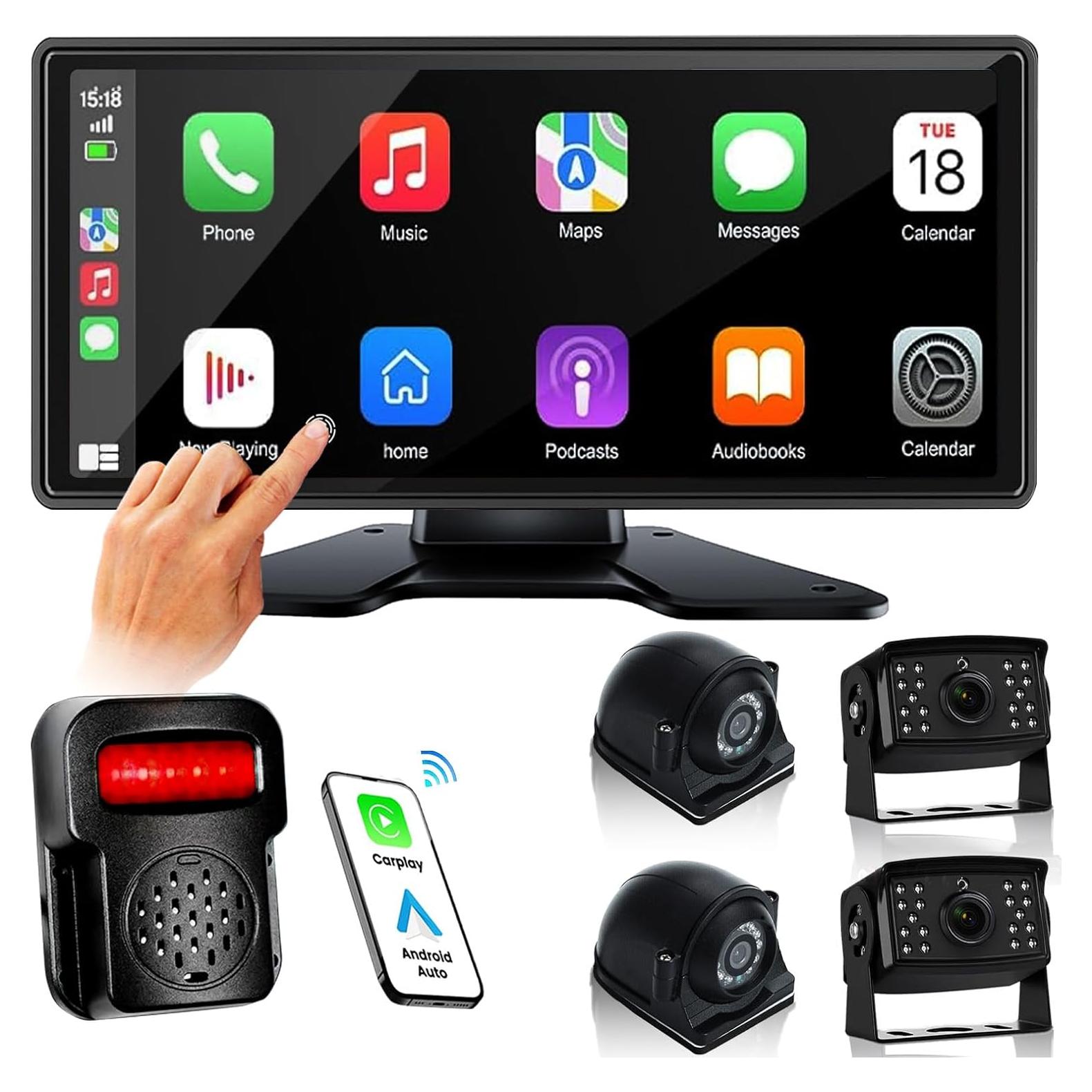 Sistema de Cámara de Respaldo LASTBUS L-10.36BSD 4 Cámaras 1080P