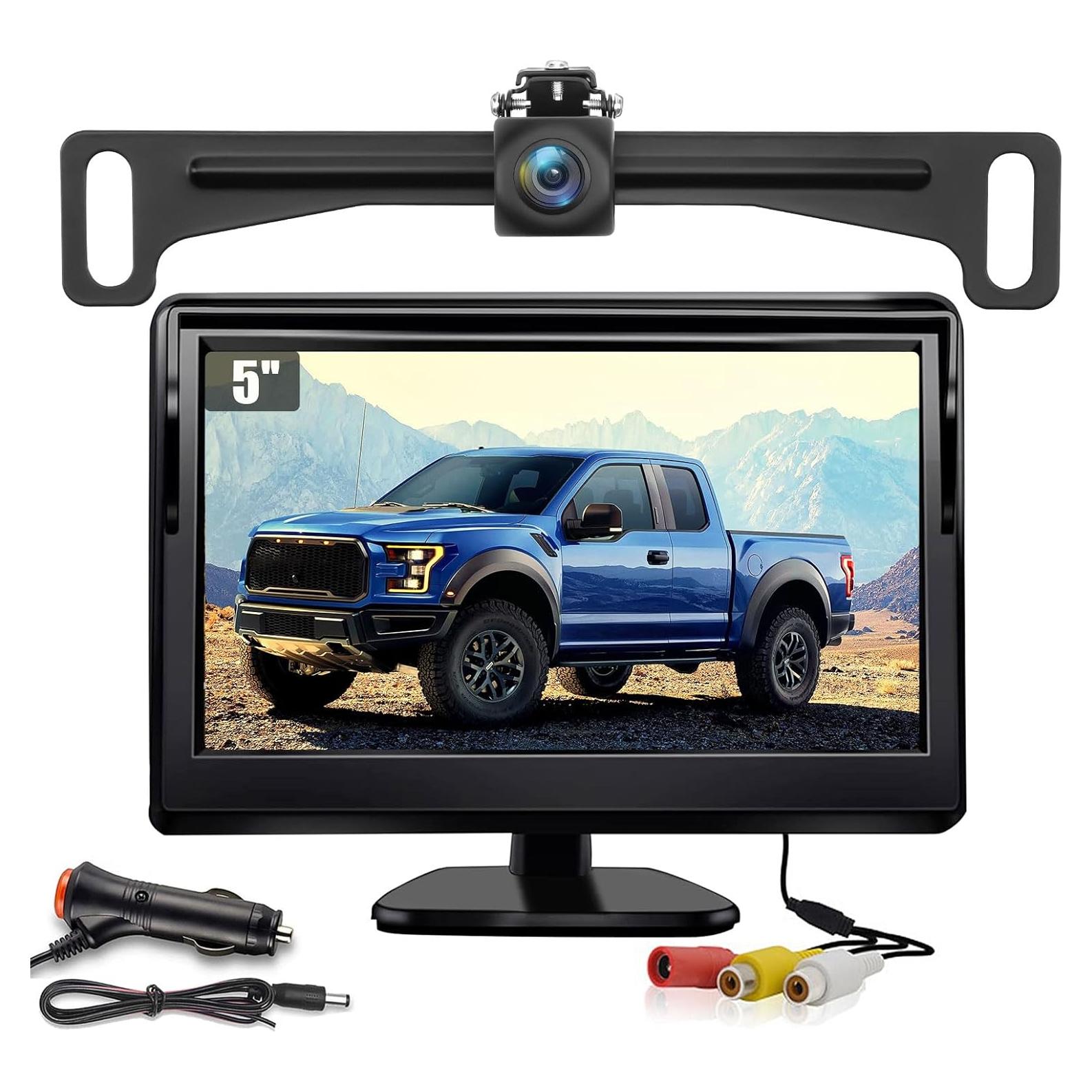 Cámara de Respaldo Kairiyard 5" HD 170° para Auto y Camión