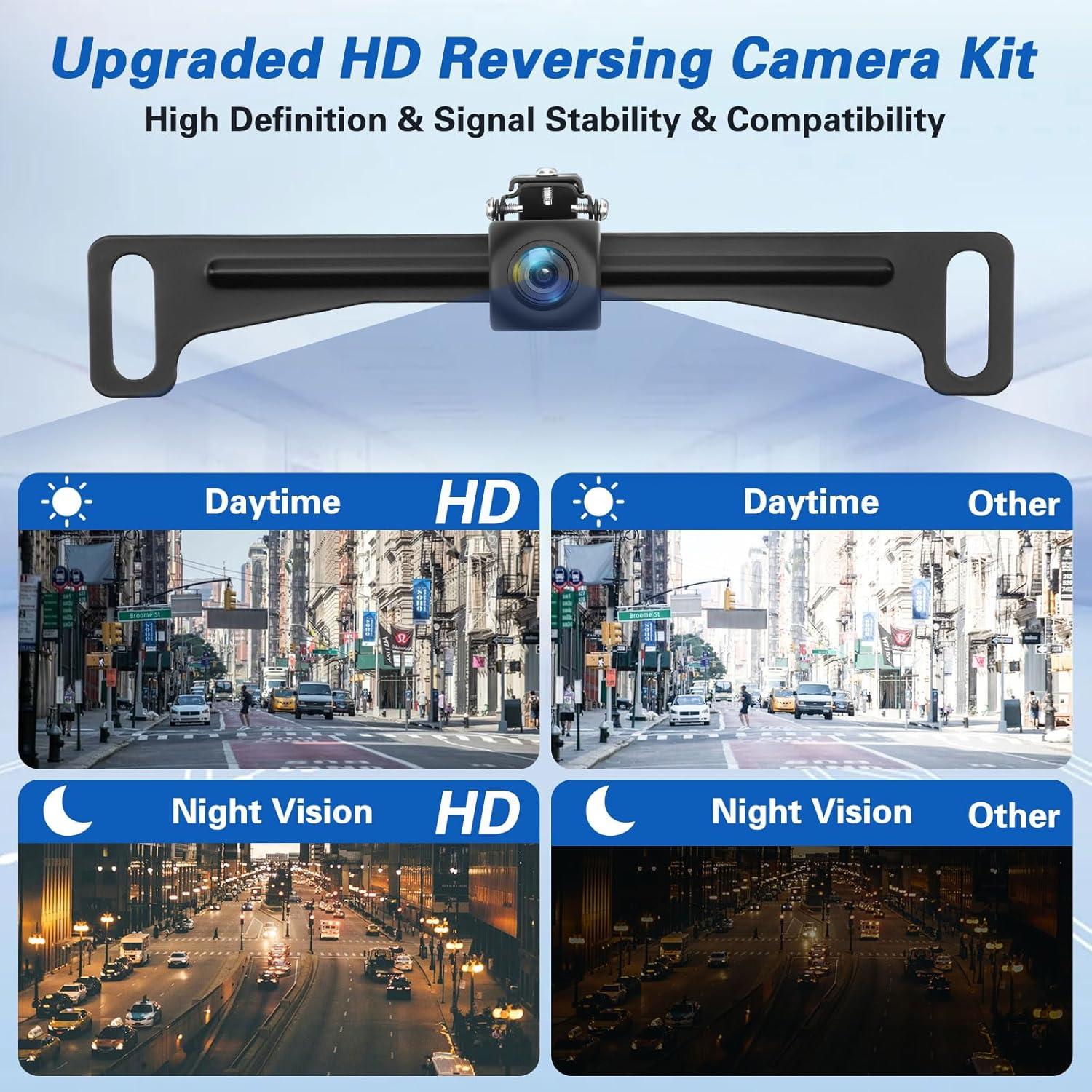 Cámara de Respaldo Kairiyard 5" HD 170° para Auto y Camión