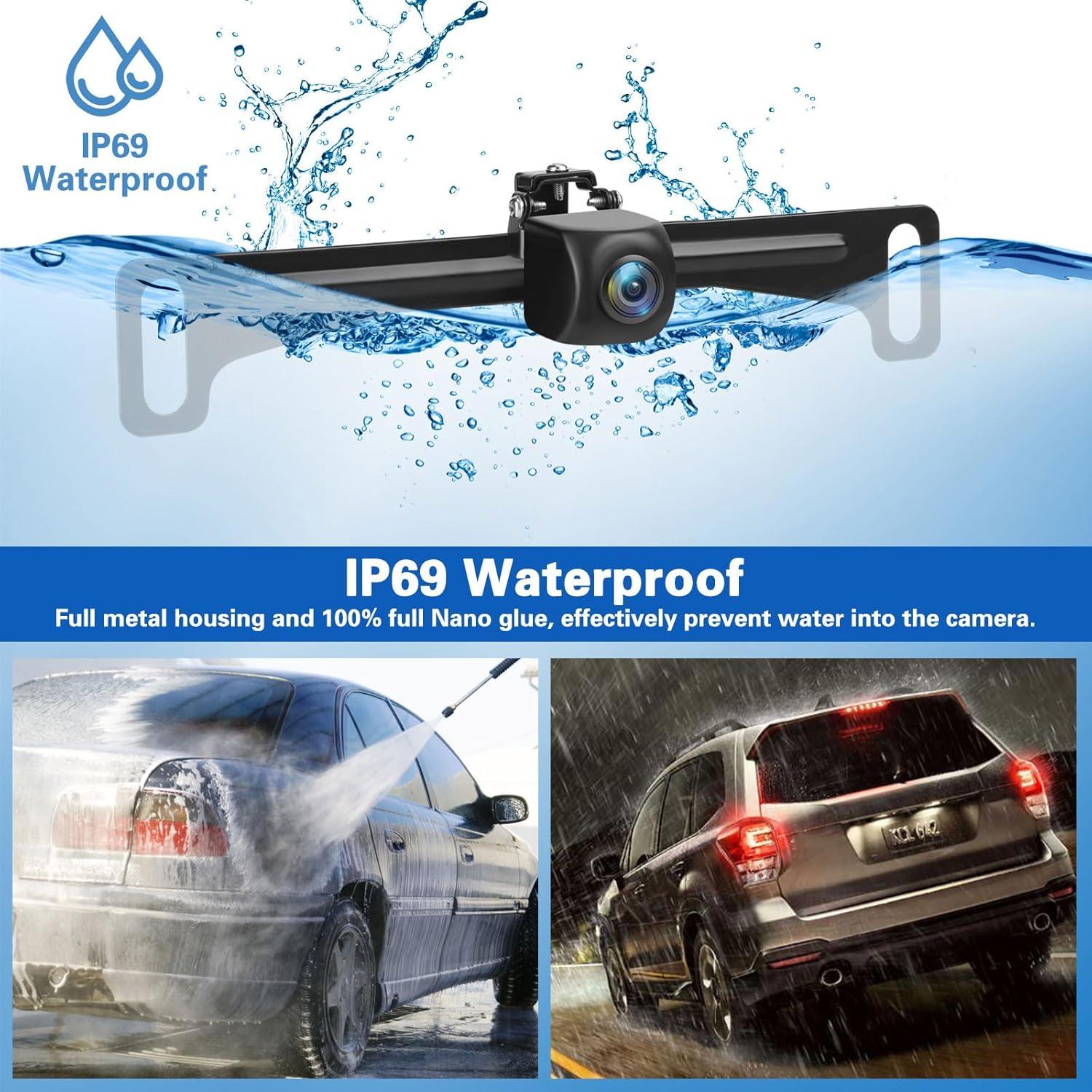 Cámara de Respaldo Kairiyard 5" HD 170° para Auto y Camión