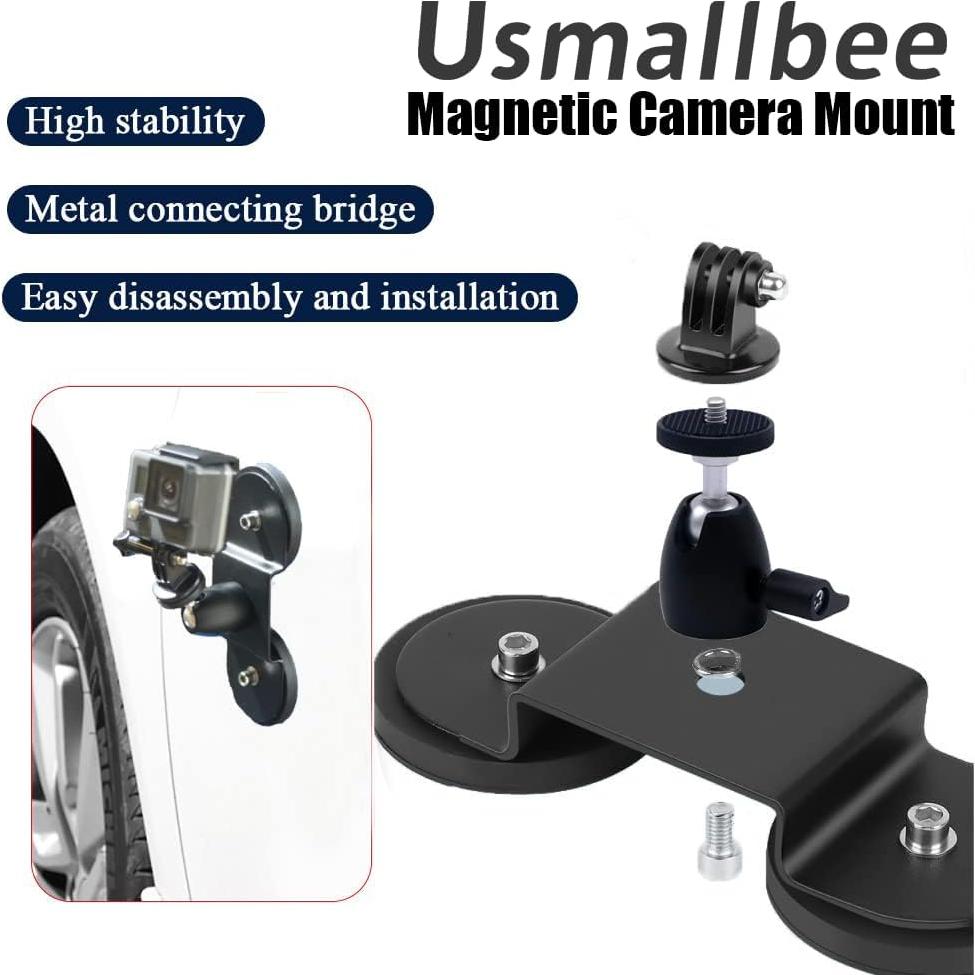Soporte Magnético para Cámara de Acción Usmallbee 66mm