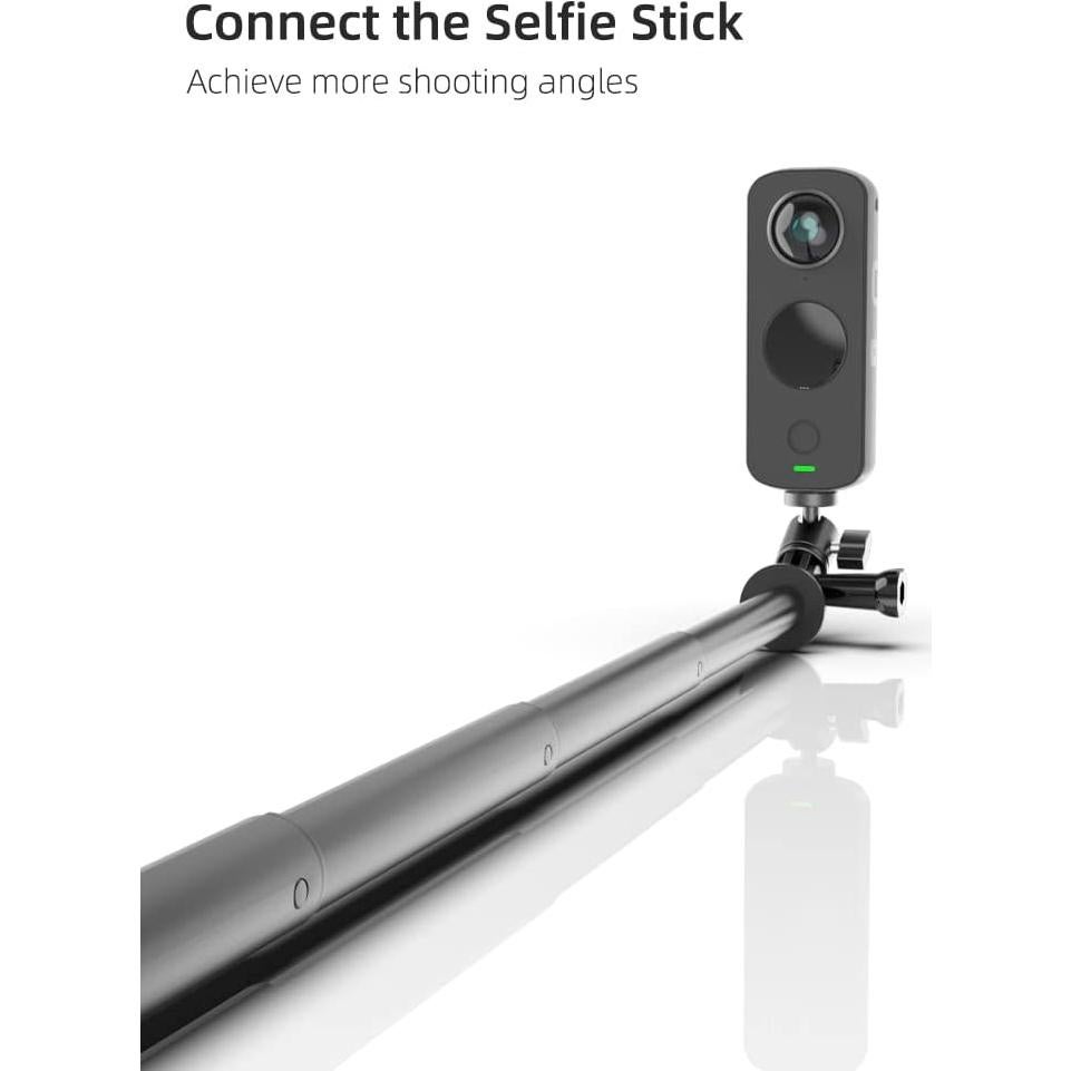 Soporte de cámara de aluminio GuoYU 360° ajustable 1/4"