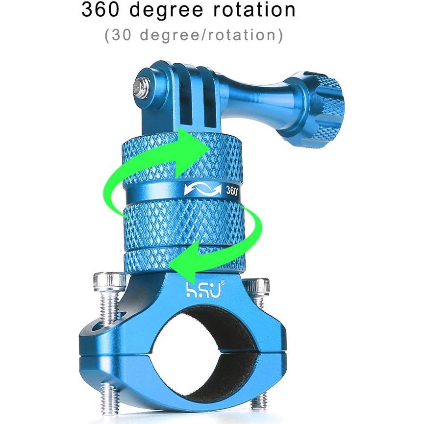 Soporte de Manillar HSU para GoPro y Cámaras de Acción - 360°