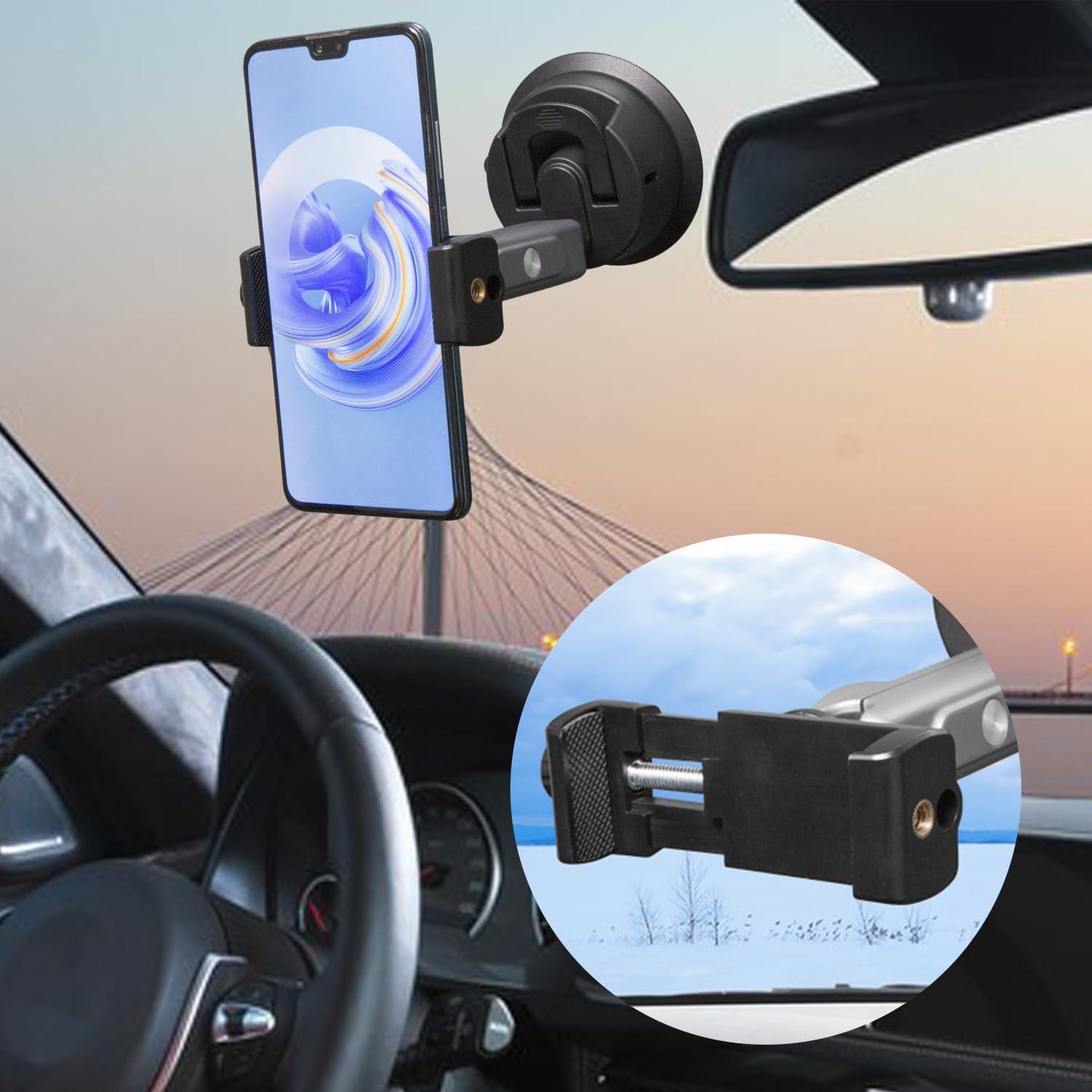 Soporte Universal para Coche Suptig, Ventosa 360° para Smartphones y Cámaras