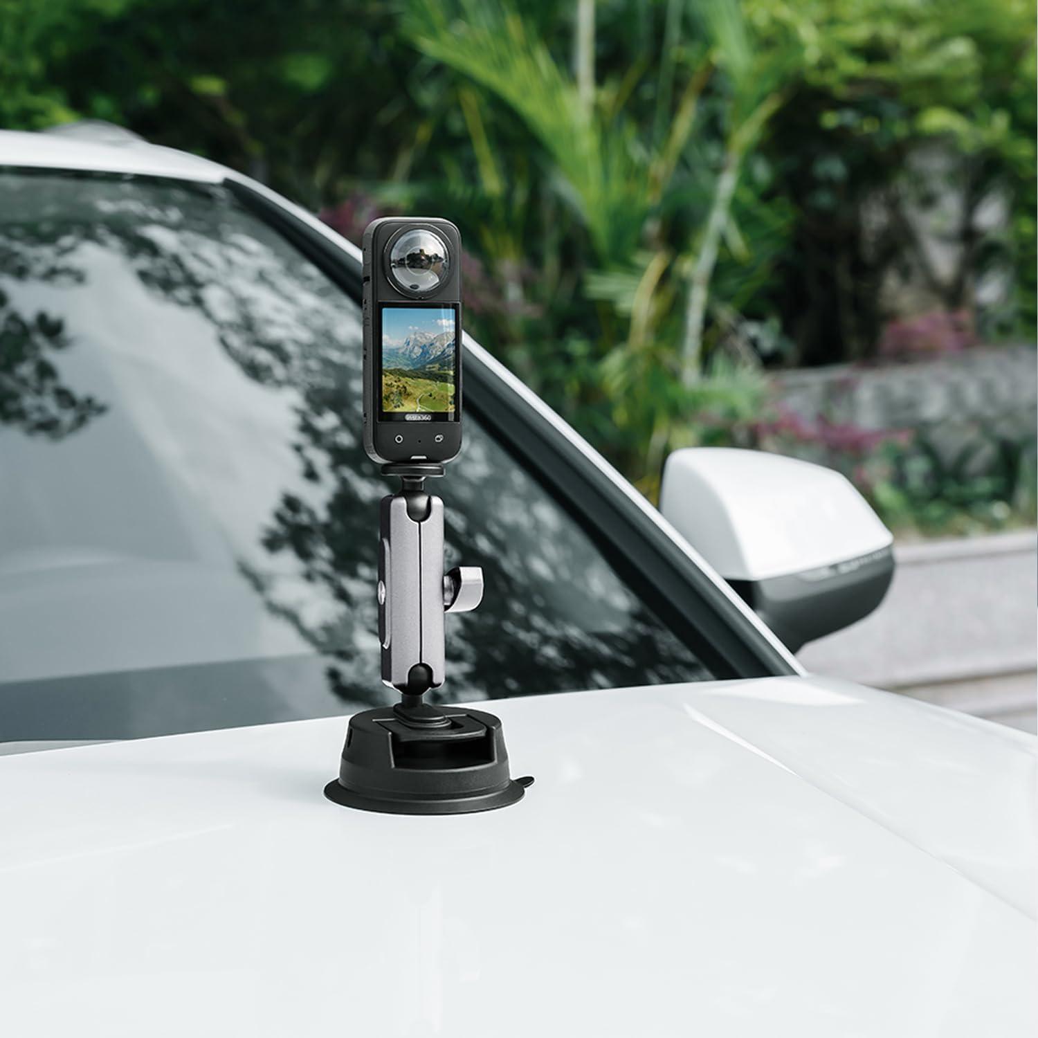 Soporte Universal para Coche Suptig, Ventosa 360° para Smartphones y Cámaras