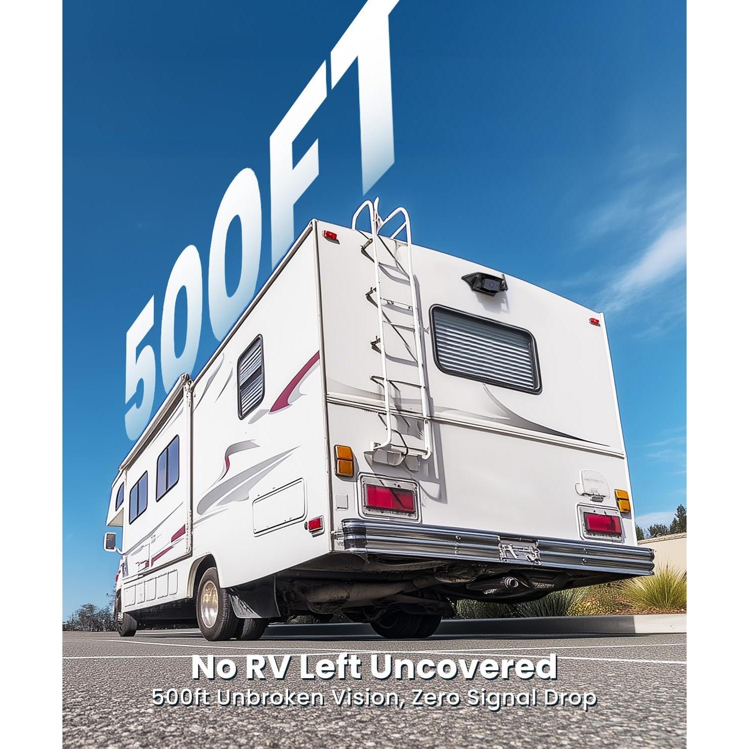 Cámara de Respaldo Inalámbrica AUTO-VOX RV 1080P 7.2" con IR