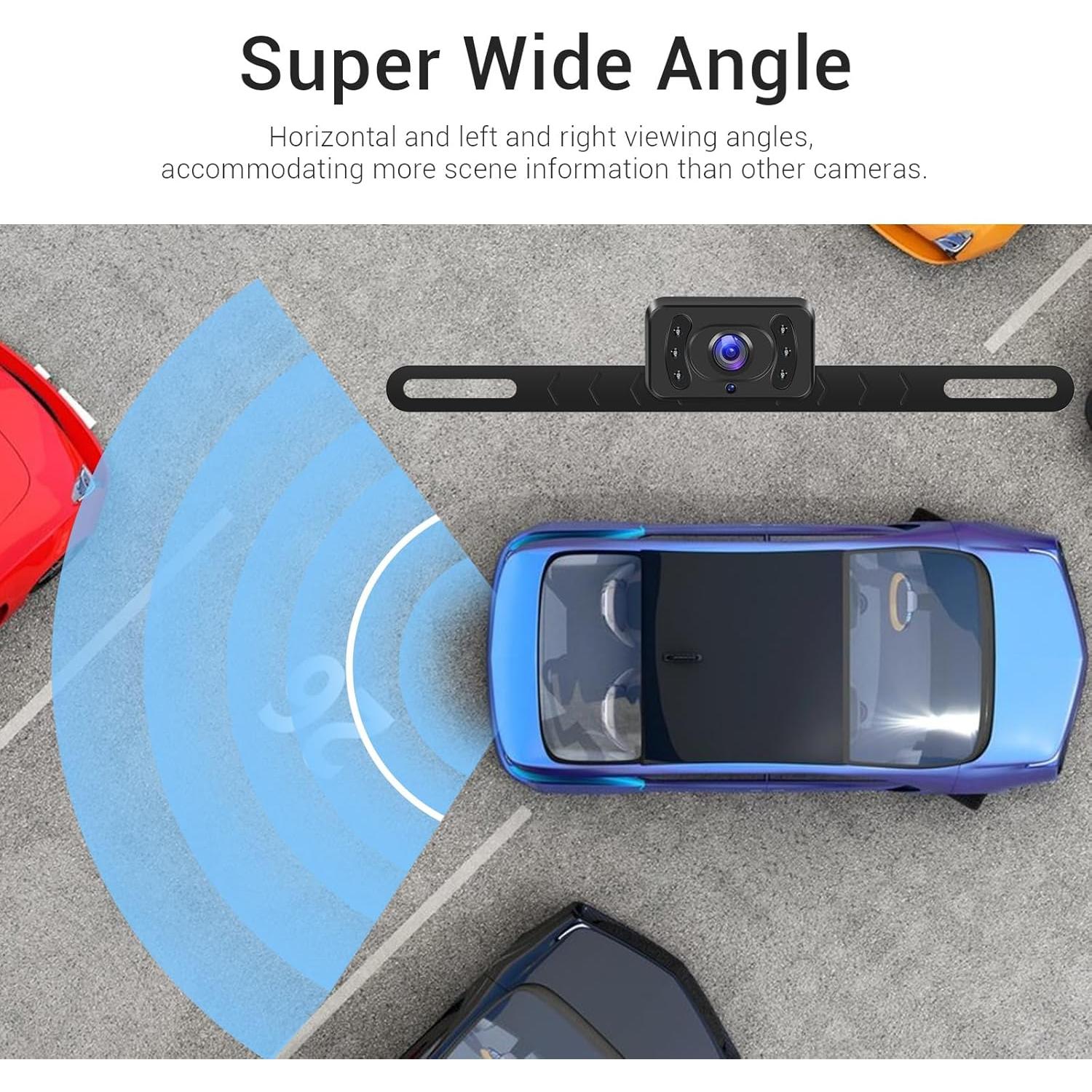 Cámara de Respaldo Inalámbrica Hikity 5" con Monitor IPS