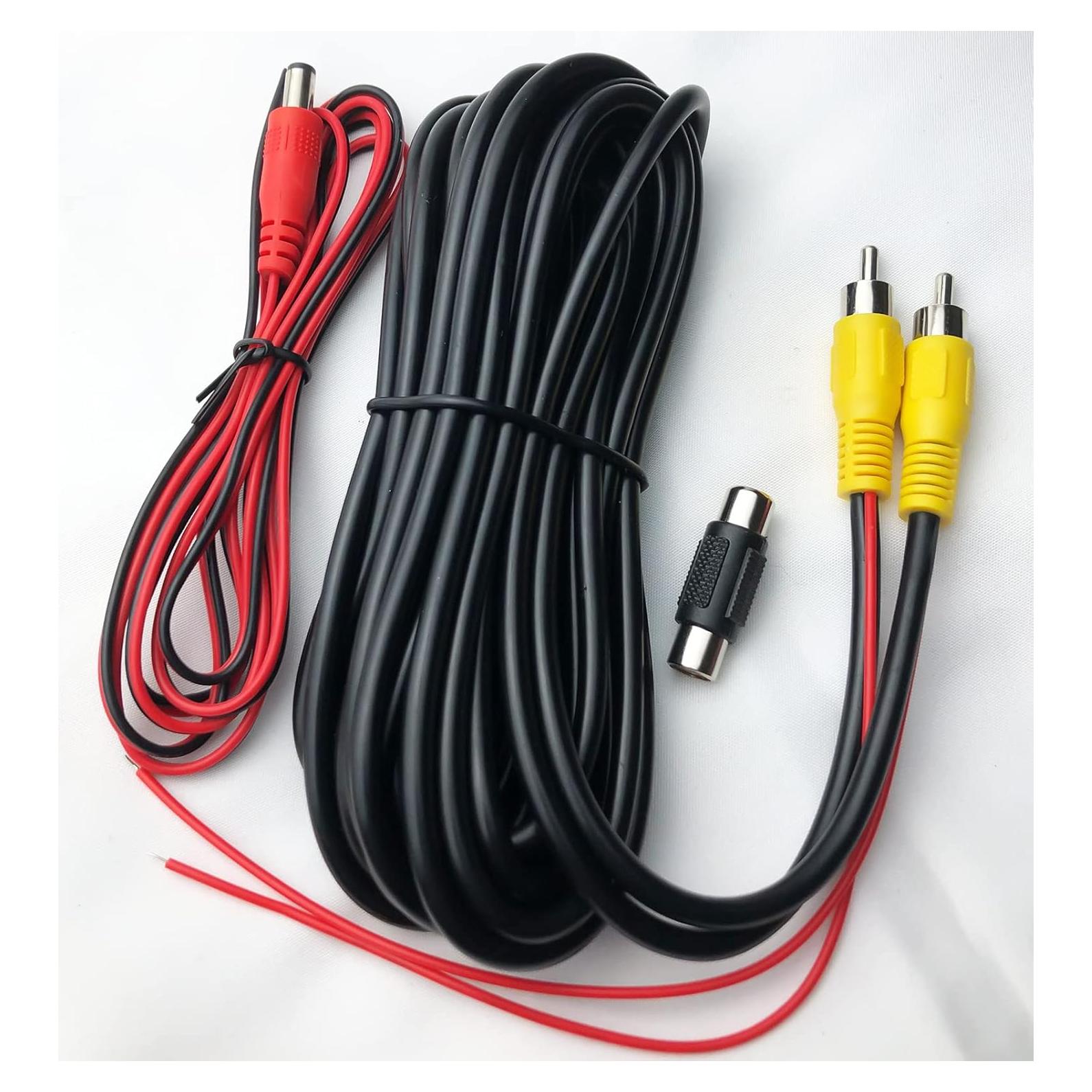 Cable de Video RCA Engrosado 6m Collyon para Cámara de Respaldo