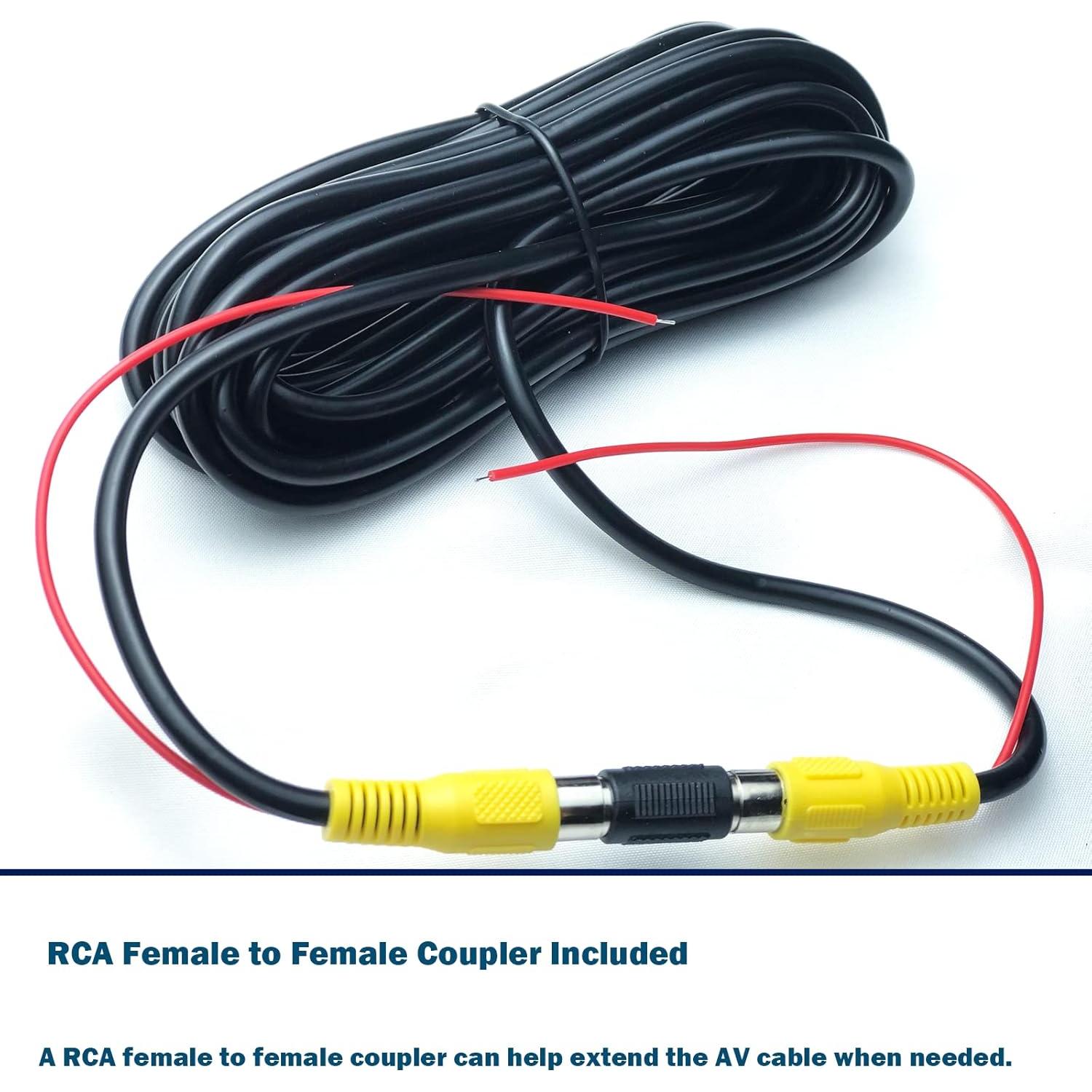 Cable de Video RCA Engrosado 6m Collyon para Cámara de Respaldo