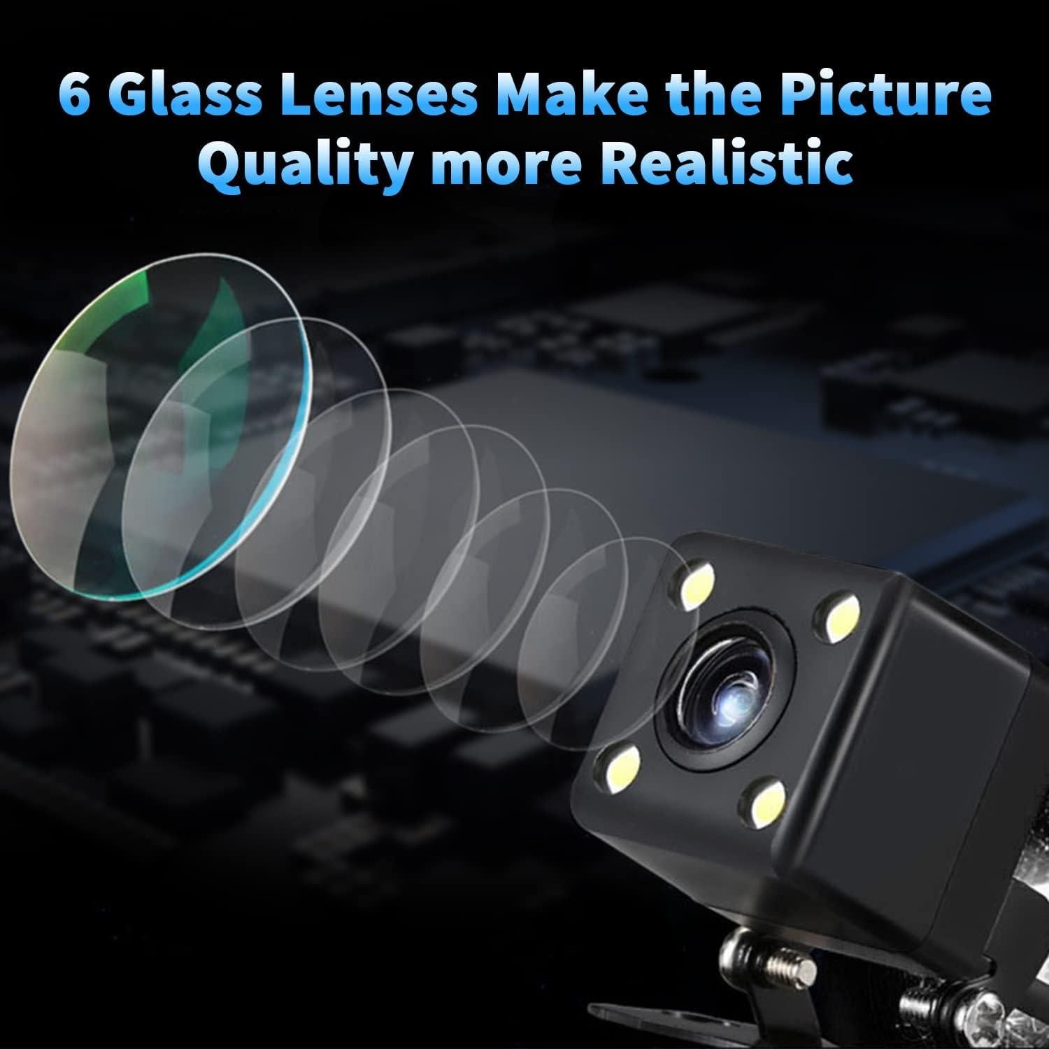 Cámara de Respaldo Kairiyard con Monitor LCD 5" HD IP69