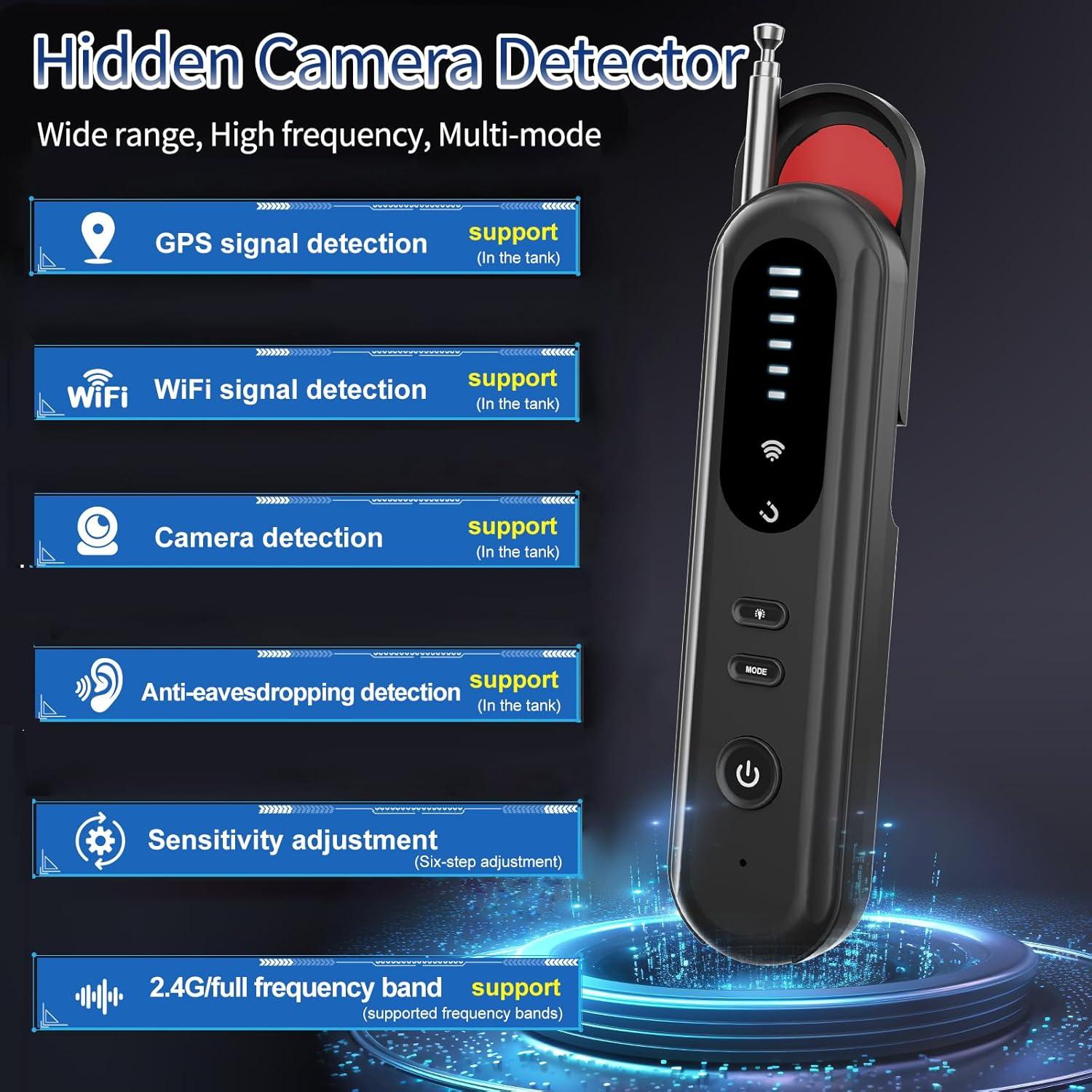 Detector de Cámaras Ocultas OneBird T01 - Portátil y Eficaz