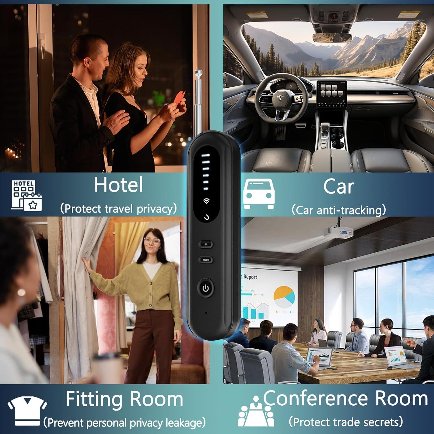 Detector de Cámaras Ocultas OneBird T01 - Portátil y Eficaz