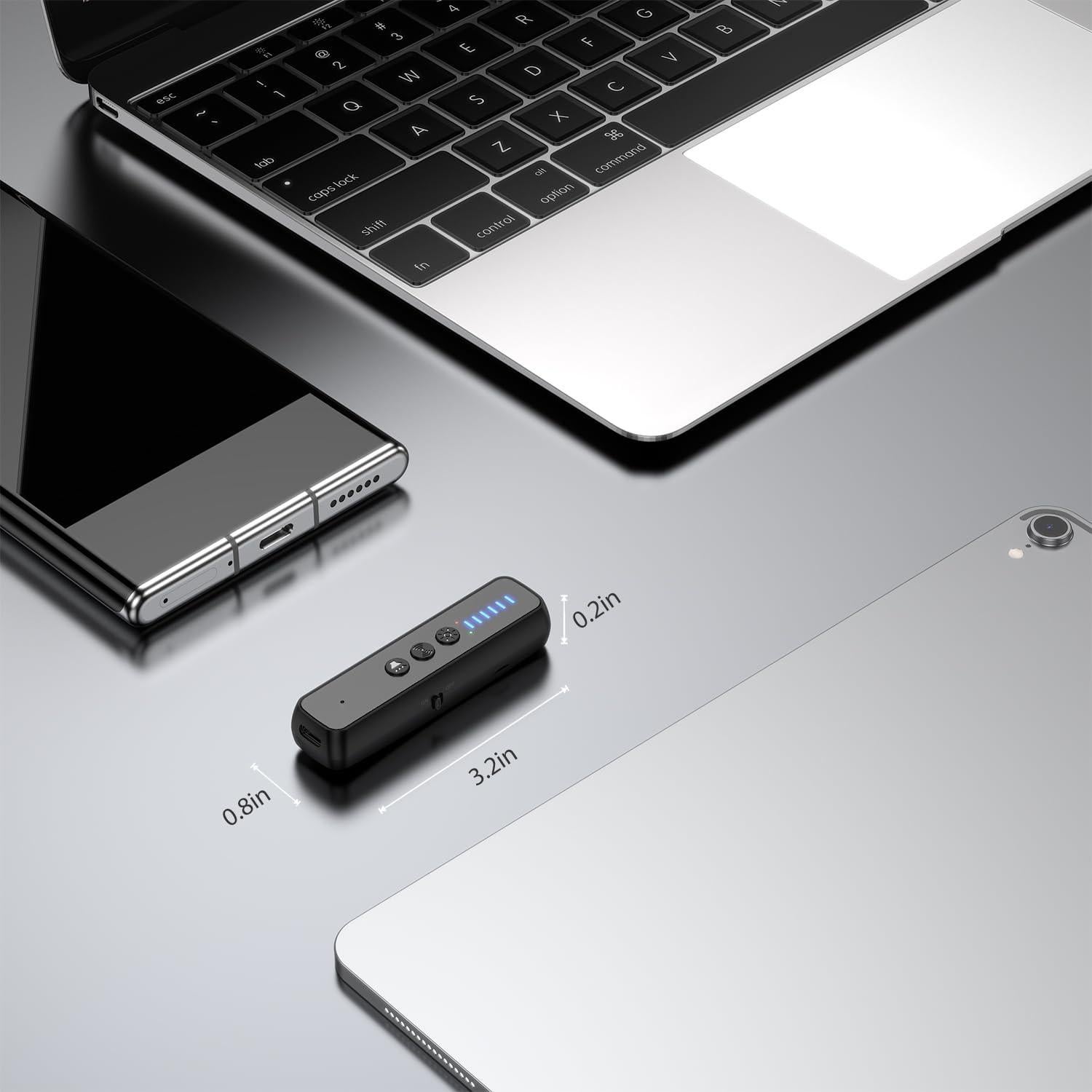 Detector de Cámara Oculta Abyliee P18-8G-V3 Portátil Negro